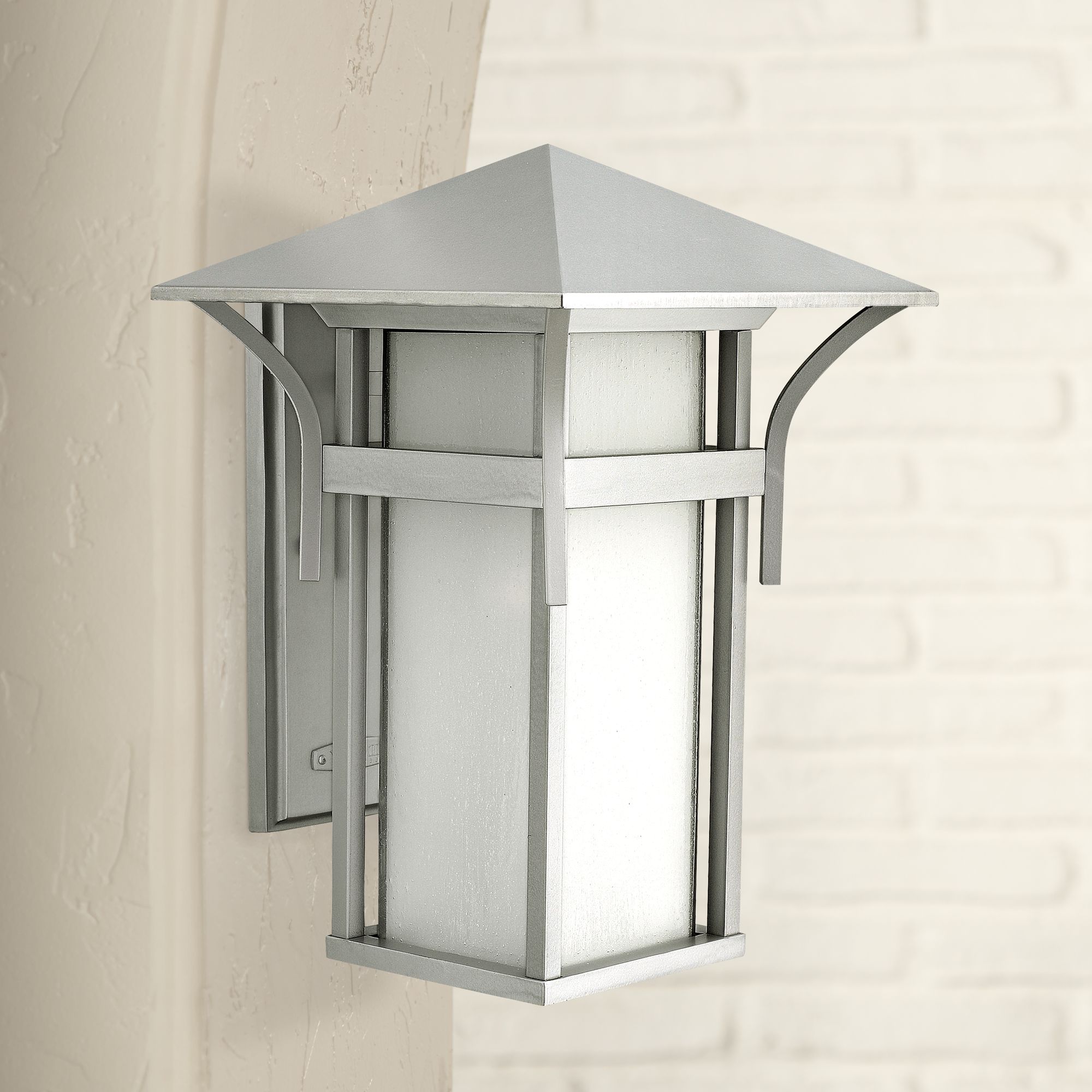 Harbor Collection Titanium 16 1/4" High Outdoor Wall Light