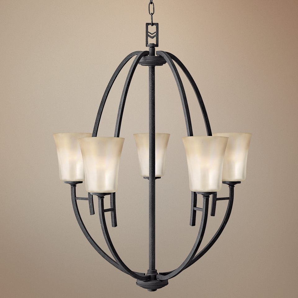 Hinkley Valley Collection Five Light Dome Chandelier   #H2439