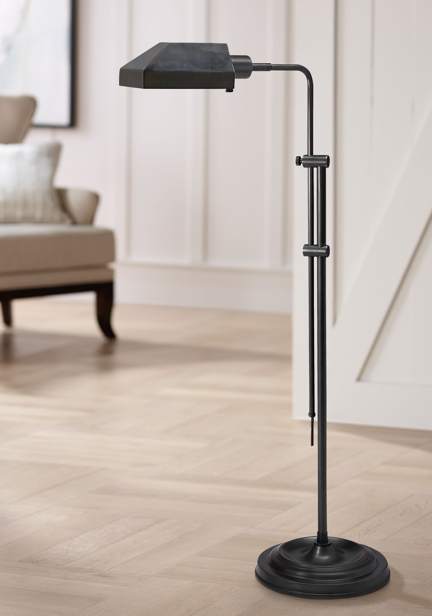 House of Troy Coach Pharmacy Floor Lamp Oil Rubbed Bronze