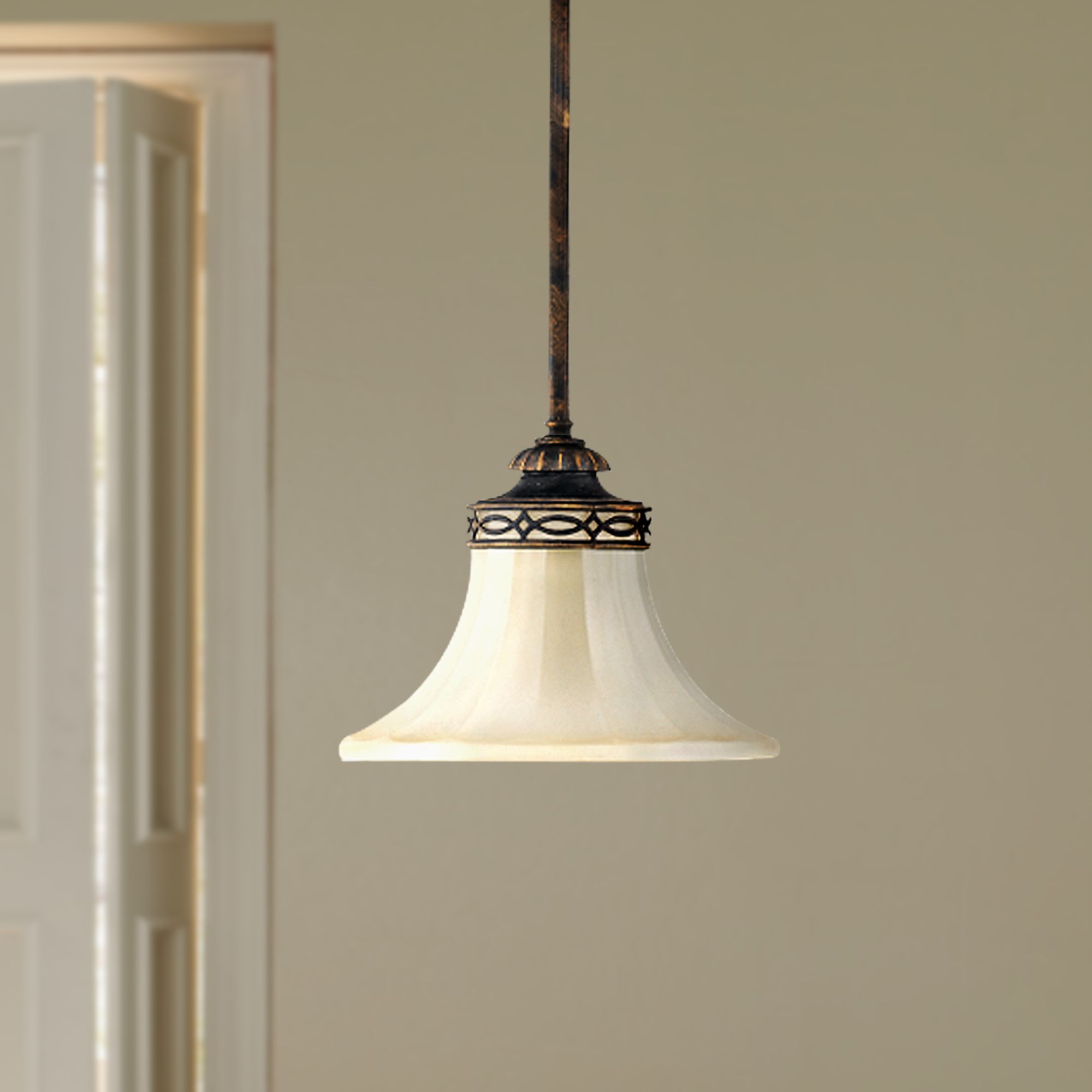 Feiss Drawing Room Collection 9" Wide Mini Pendant Light