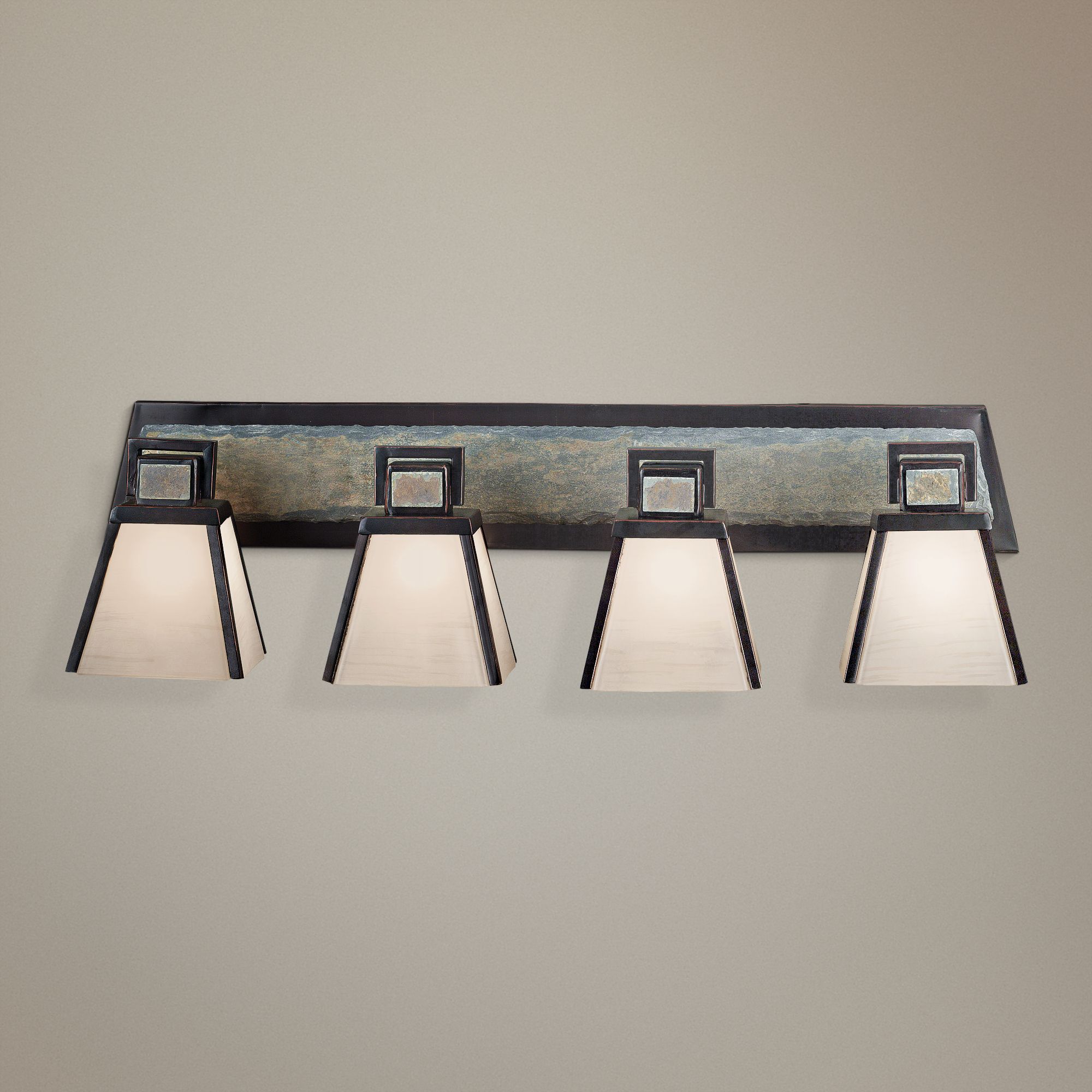 Clean Slate 33" Wide 4-Light Bath Wall Sconce