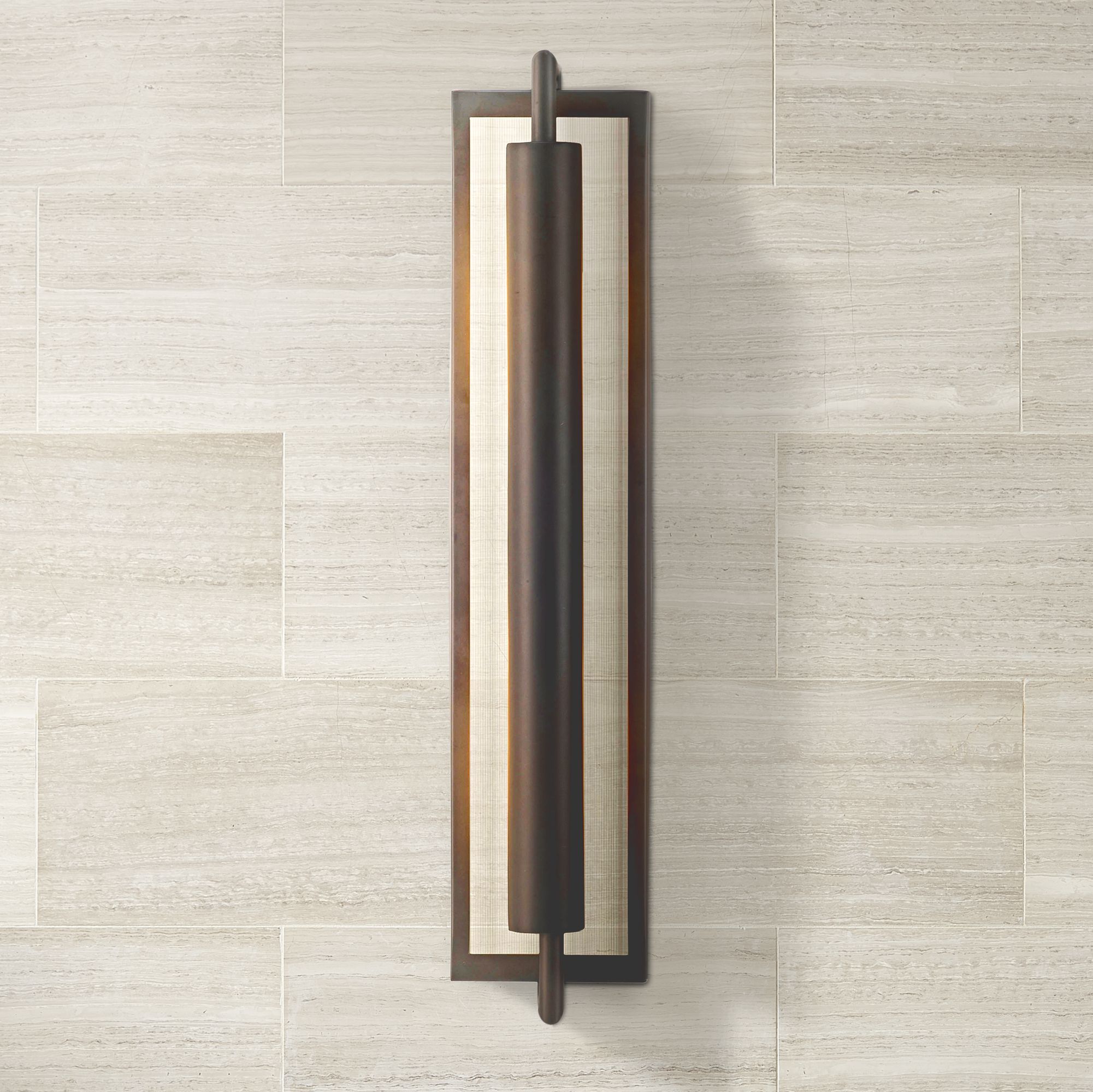 Feiss Mila Collection Bronze 24 1/4" High Wall Sconce