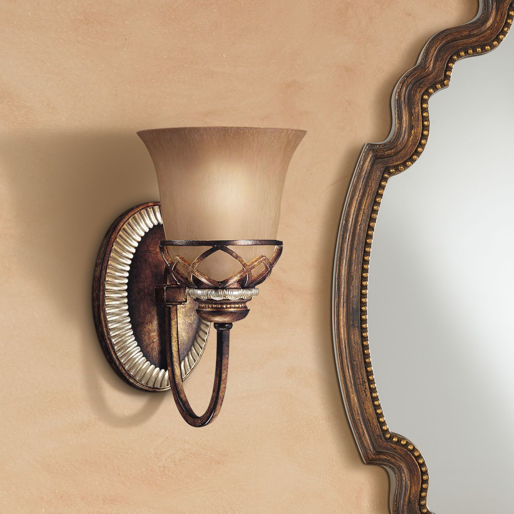 Aston Court Collection 10 1/4" High Bronze Wall Sconce