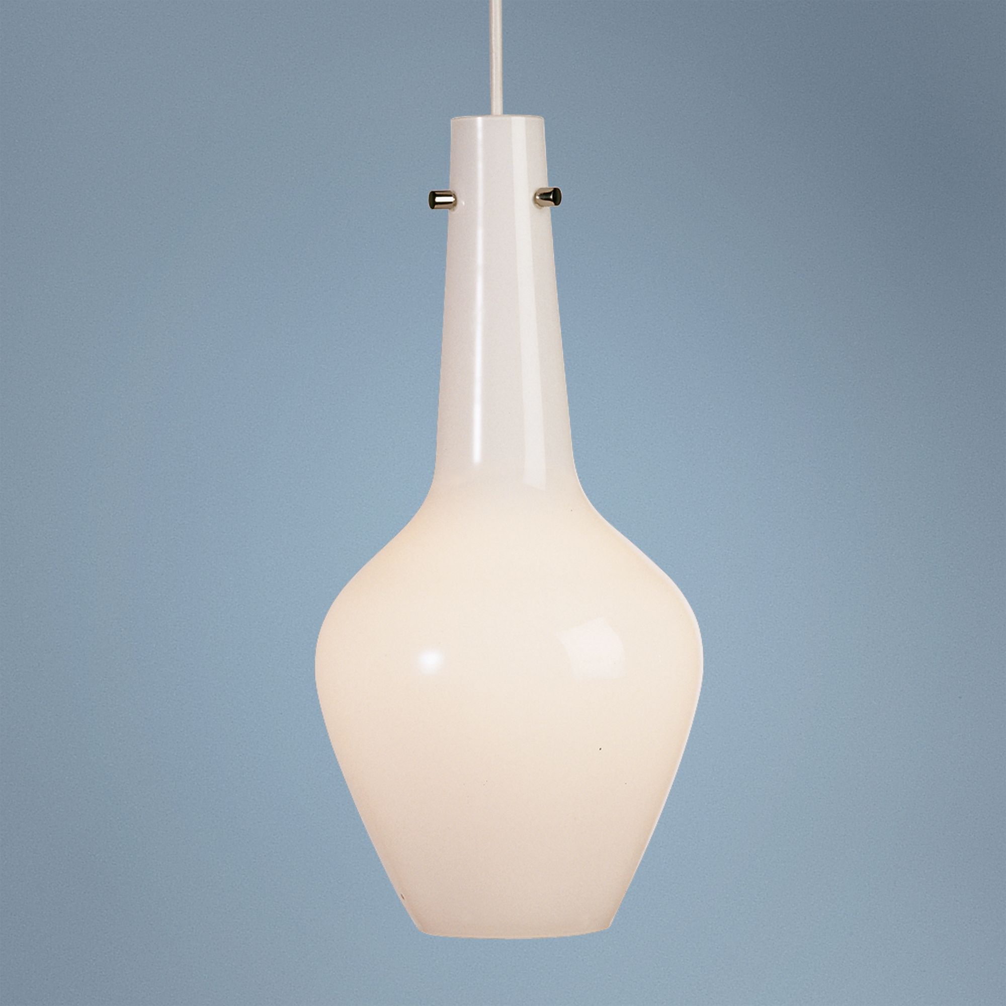 Jonathan Adler Capri 8 1/4" Wide White Mini Pendant