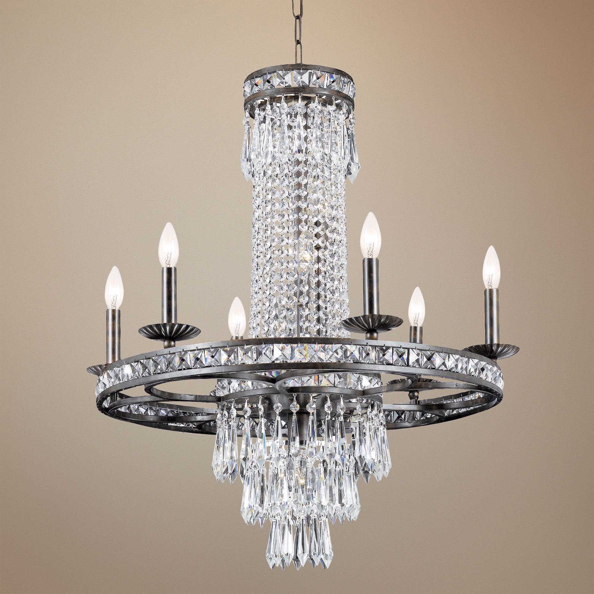 Crystorama Mercer Collection 27" Wide Chandelier