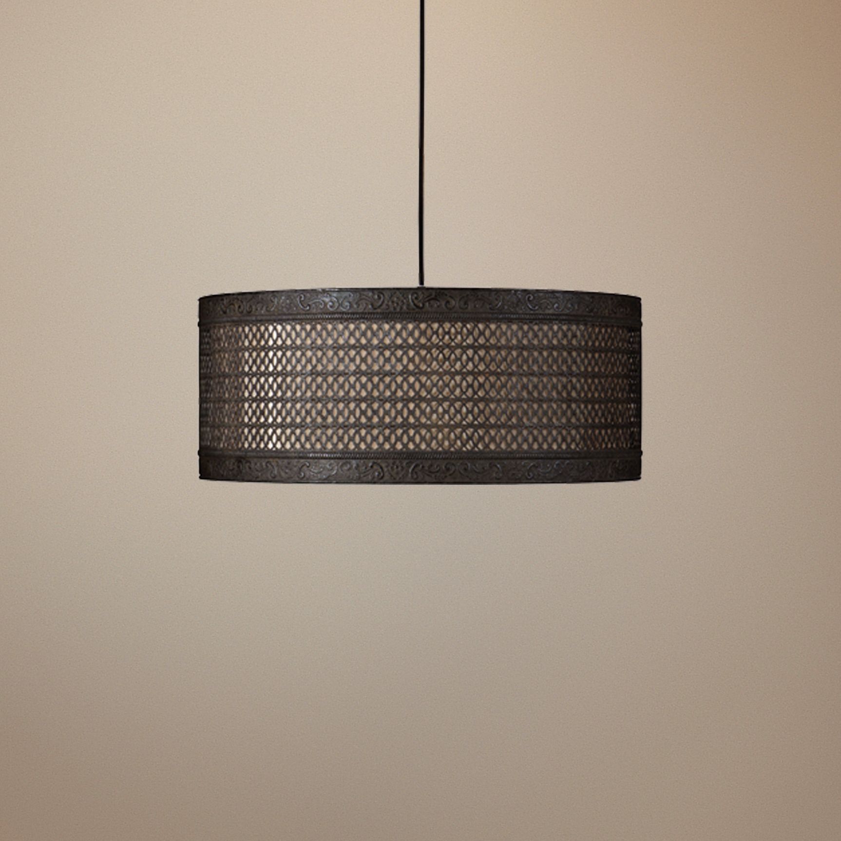 Uttermost New Orleans 3-Light Pendant Chandelier