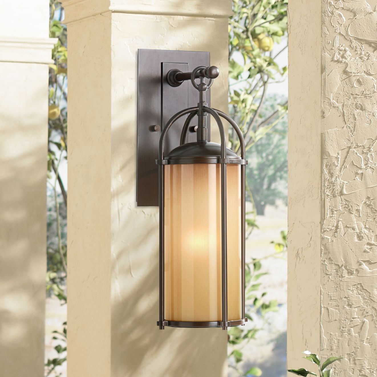 Feiss Dakota 17" High Outdoor Wall Light