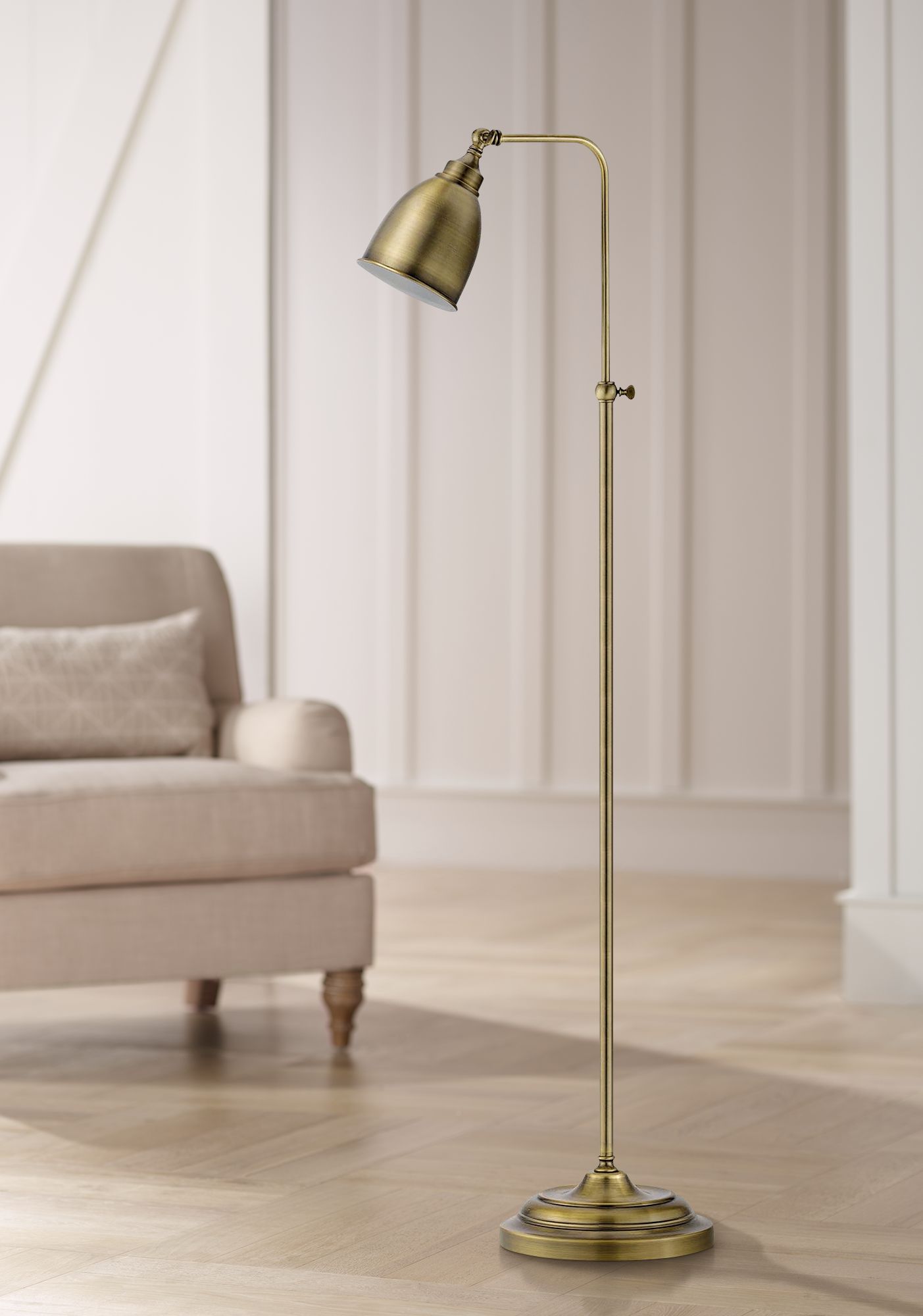 adjustable pole lamp