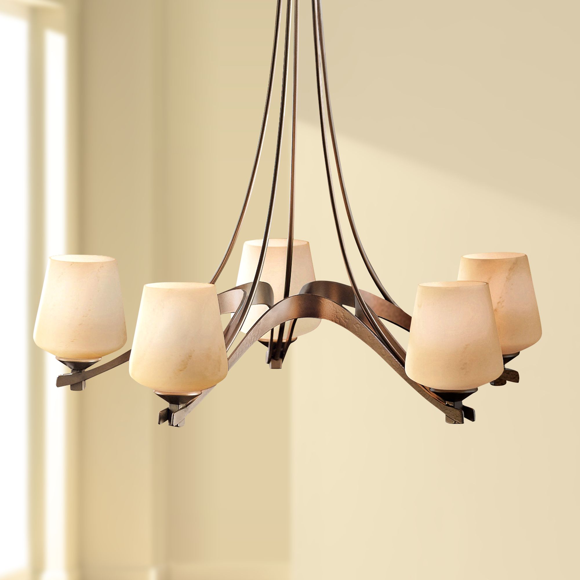 Hubbardton Forge Ribbon Collection 28 3/4" Wide Chandelier