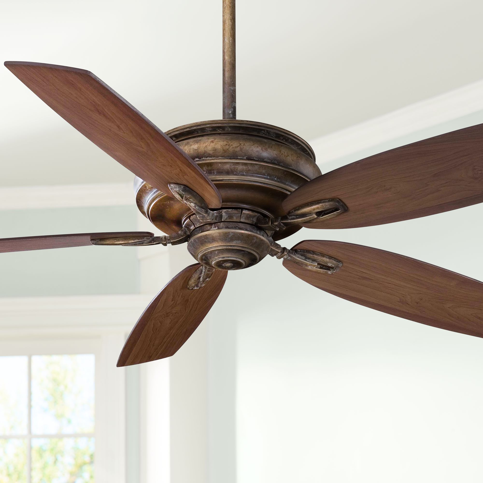 54 Minka Aire Timeless French Beige Ceiling Fan