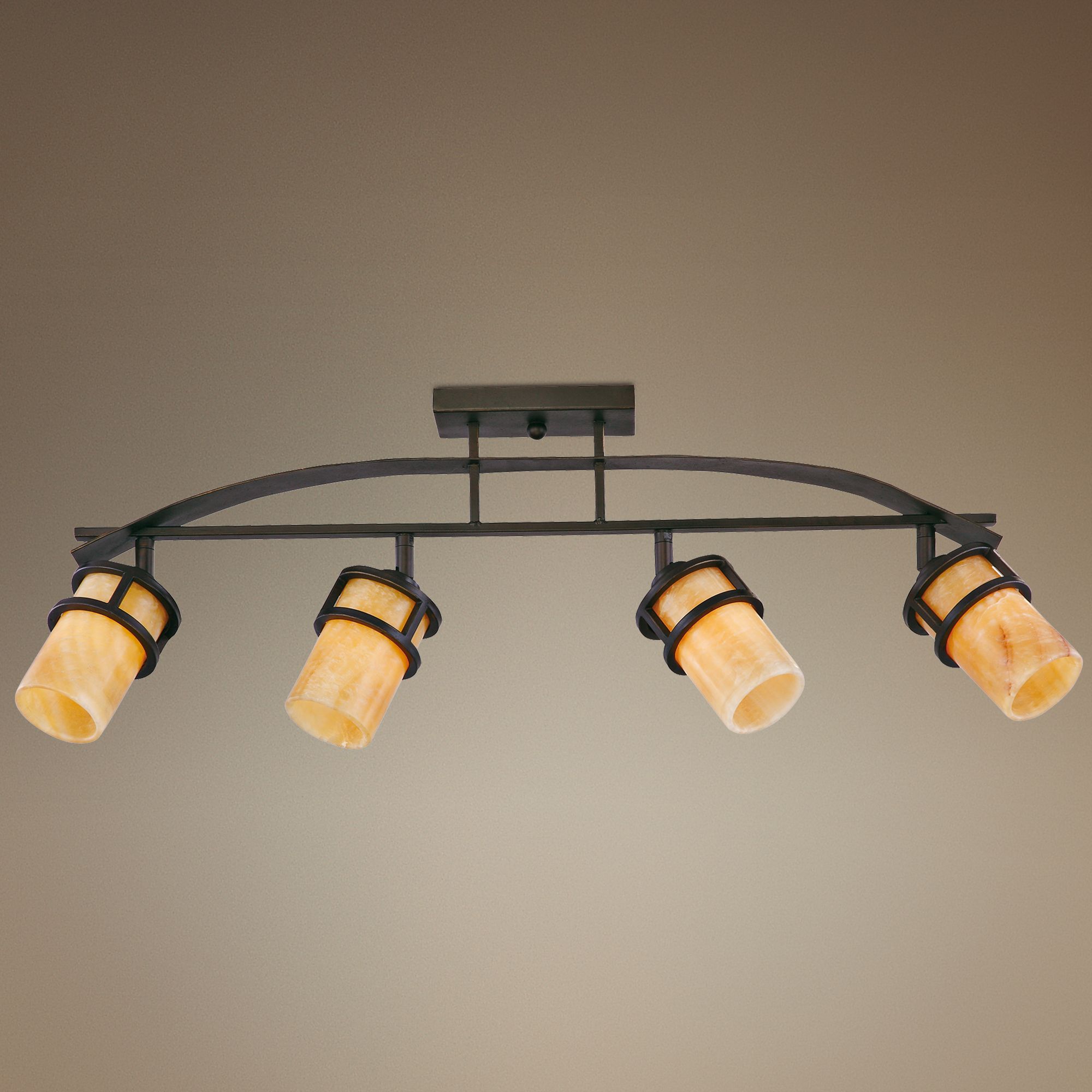 Quoizel Kyle Imperial Bronze 4-Light Ceiling Fixture