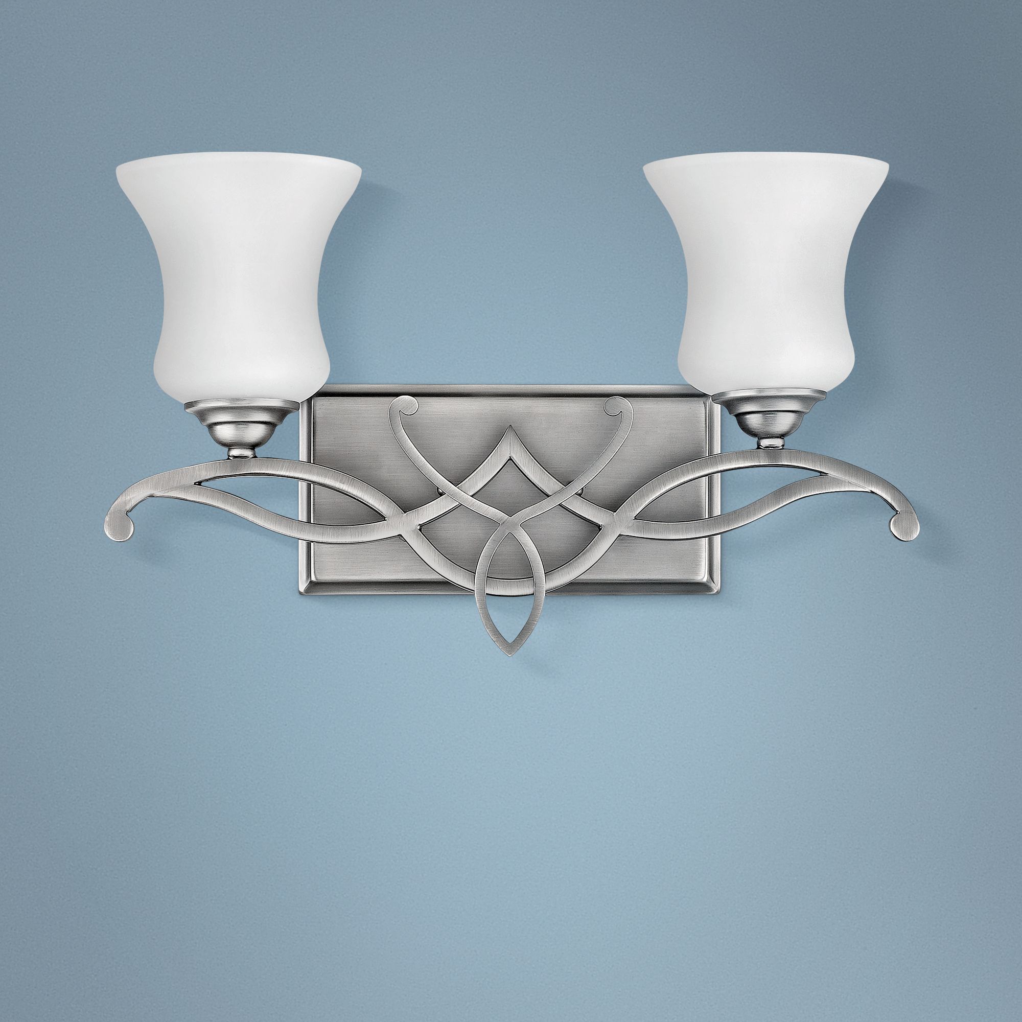 Brooke Collection 16 1/2" Wide 2-Light Bathroom Wall Light