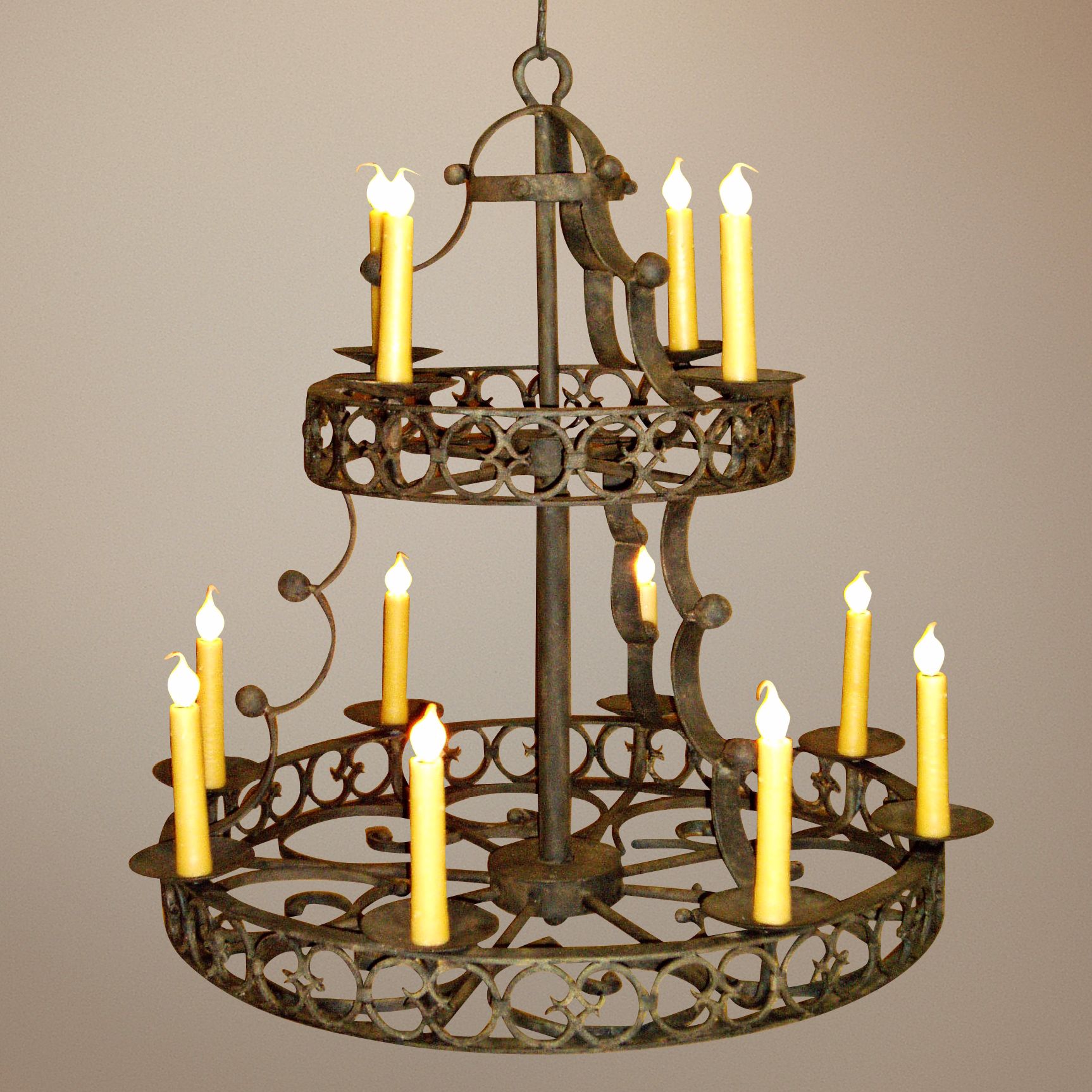 Laura Lee Cordoba 12-Light 33" Wide Large Candle Chandelier