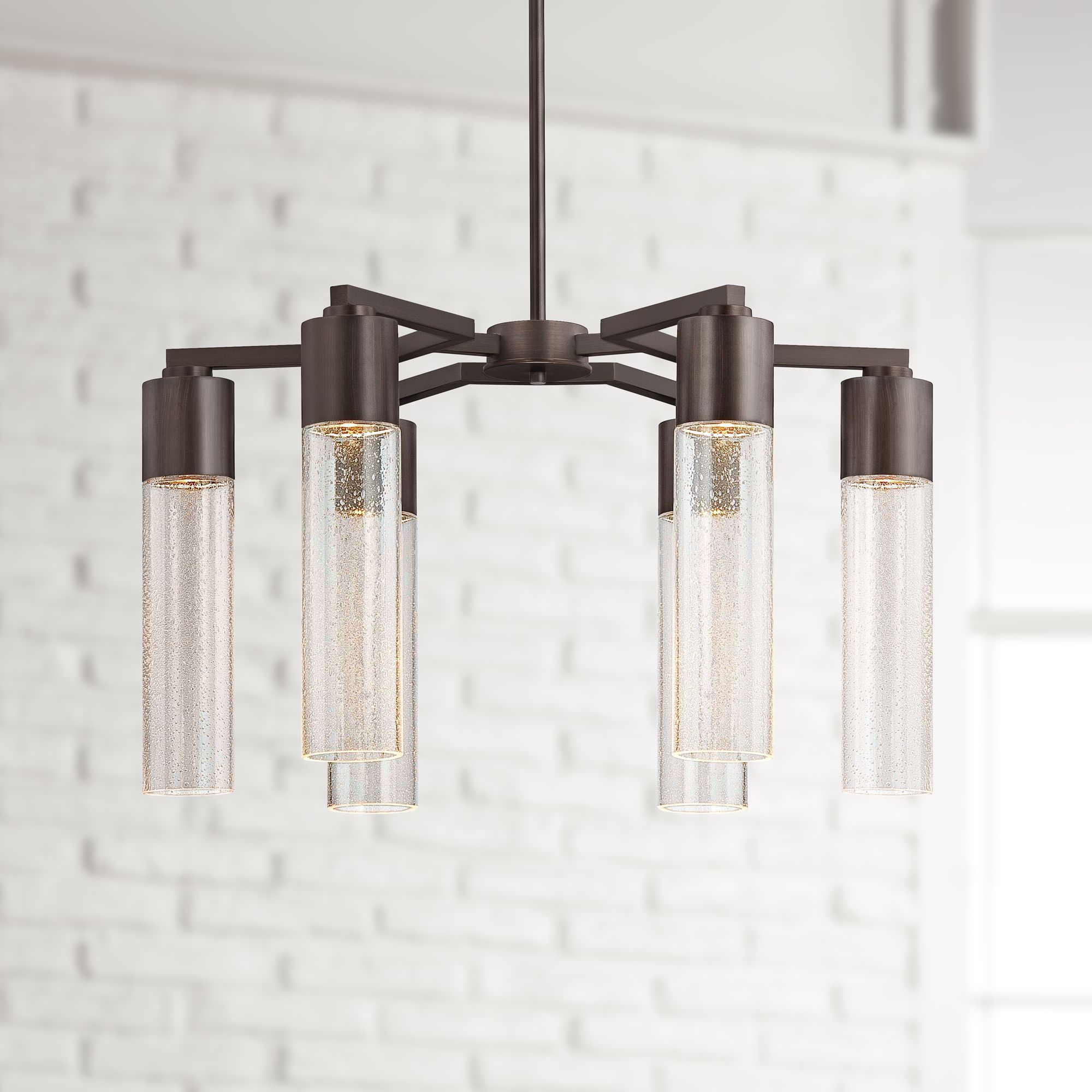 George Kovacs Light Rain Collection 24" Wide Chandelier