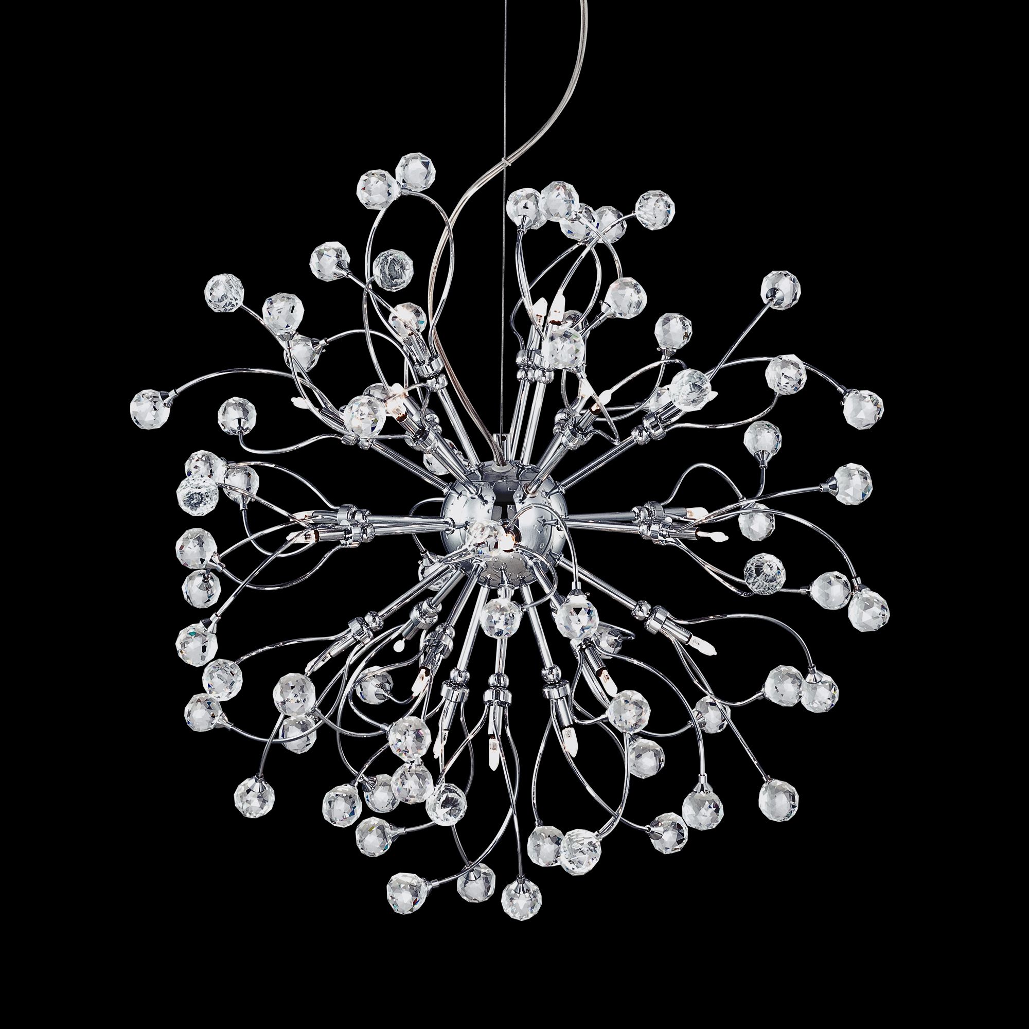 Possini Euro Crystal Fizz 24-Light Contemporary Pendant