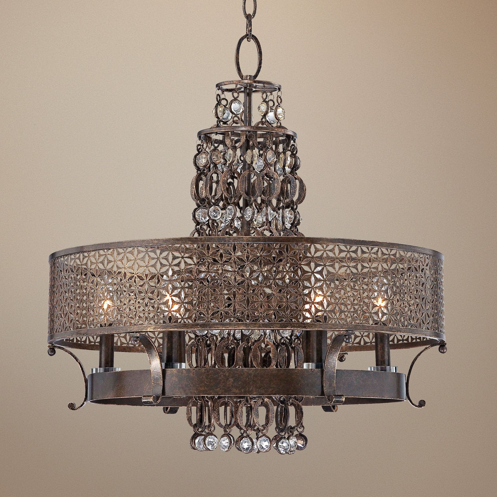 Metropolitan Ajourer Collection 23 1/2" Wide Chandelier