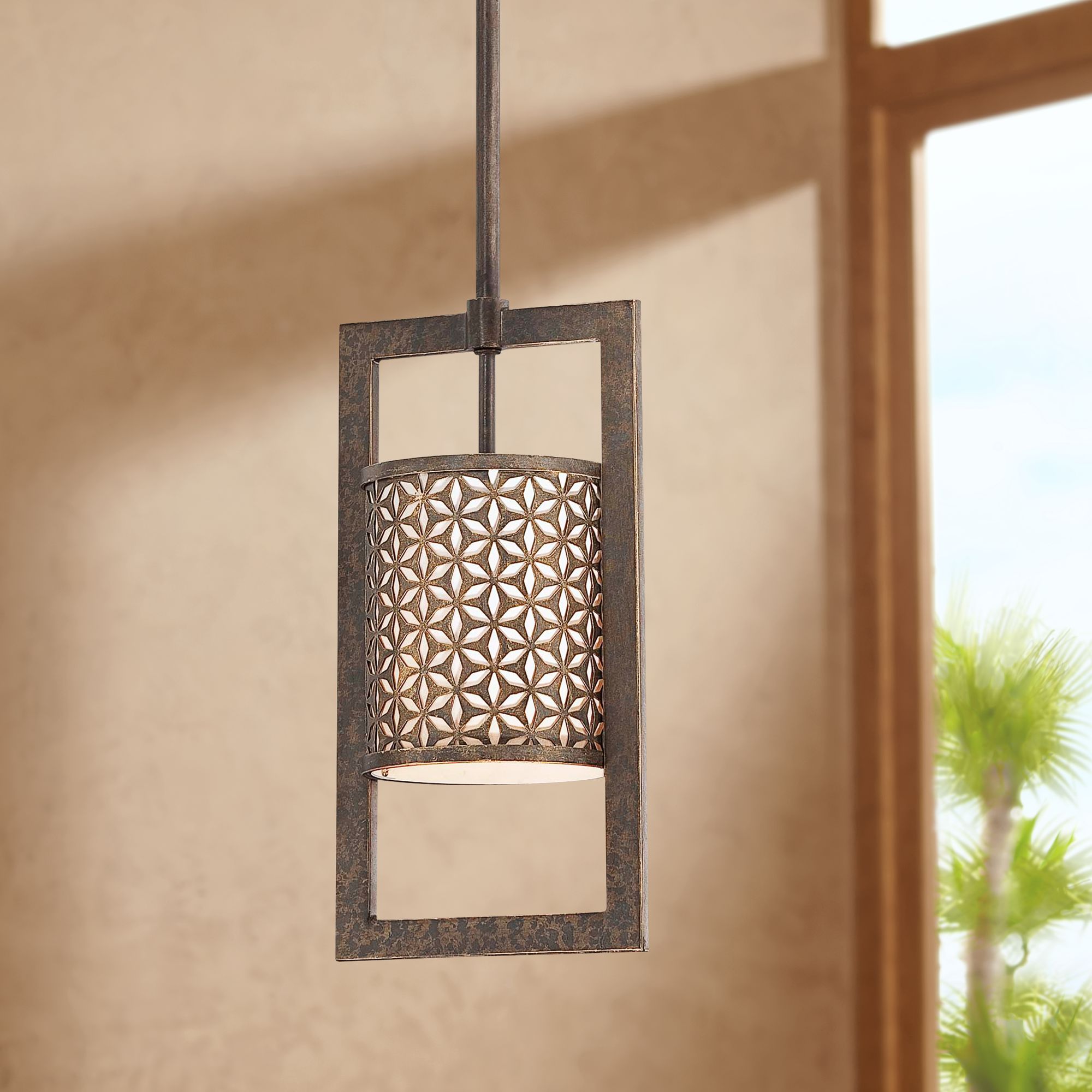 Metropolitan Ajourer  6 1/2" Wide Mini Pendant Light