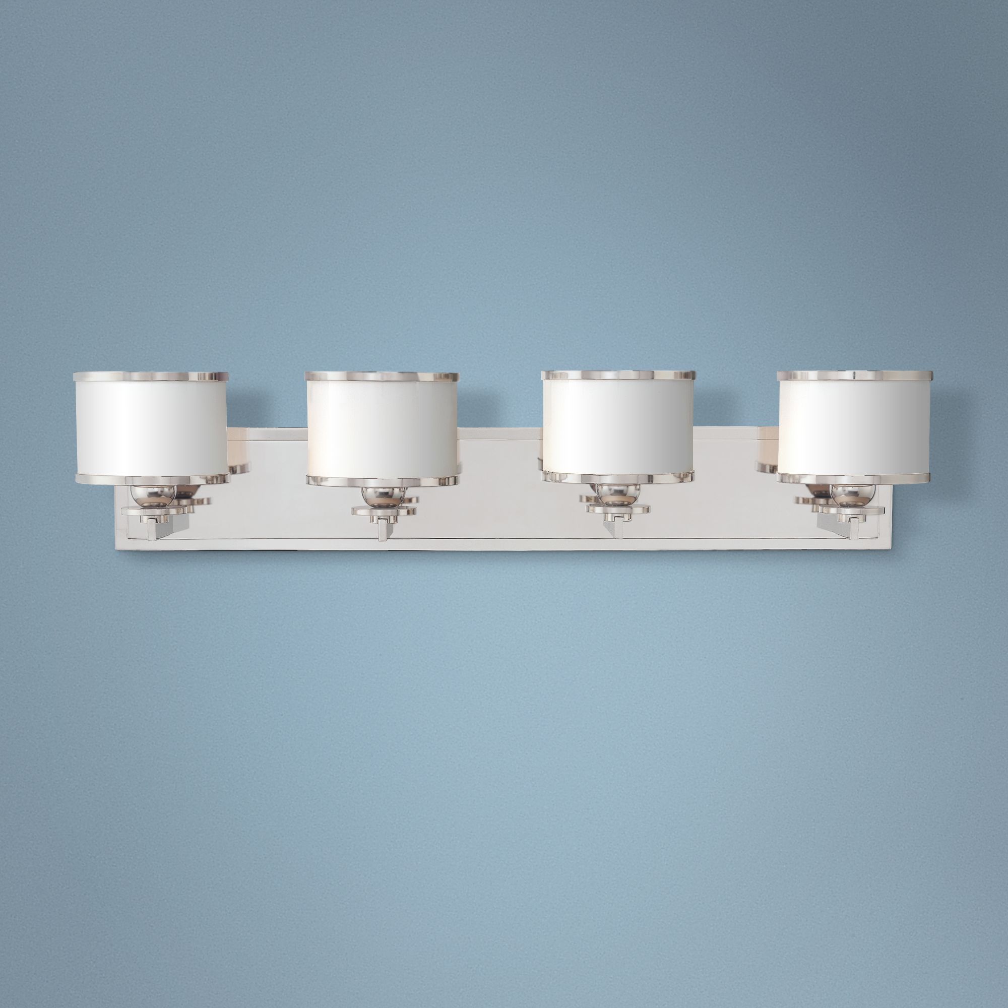 Hudson Valley Basking Ridge 31" Wide Nickel Bath Light