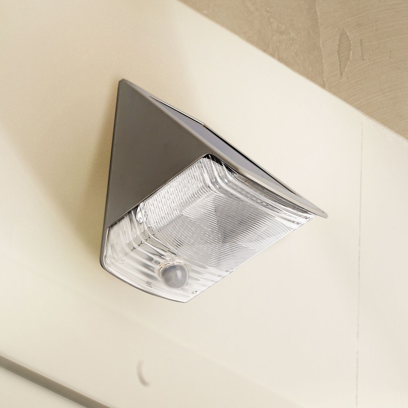 Solar Powered Motion Activated LED Wedge Light