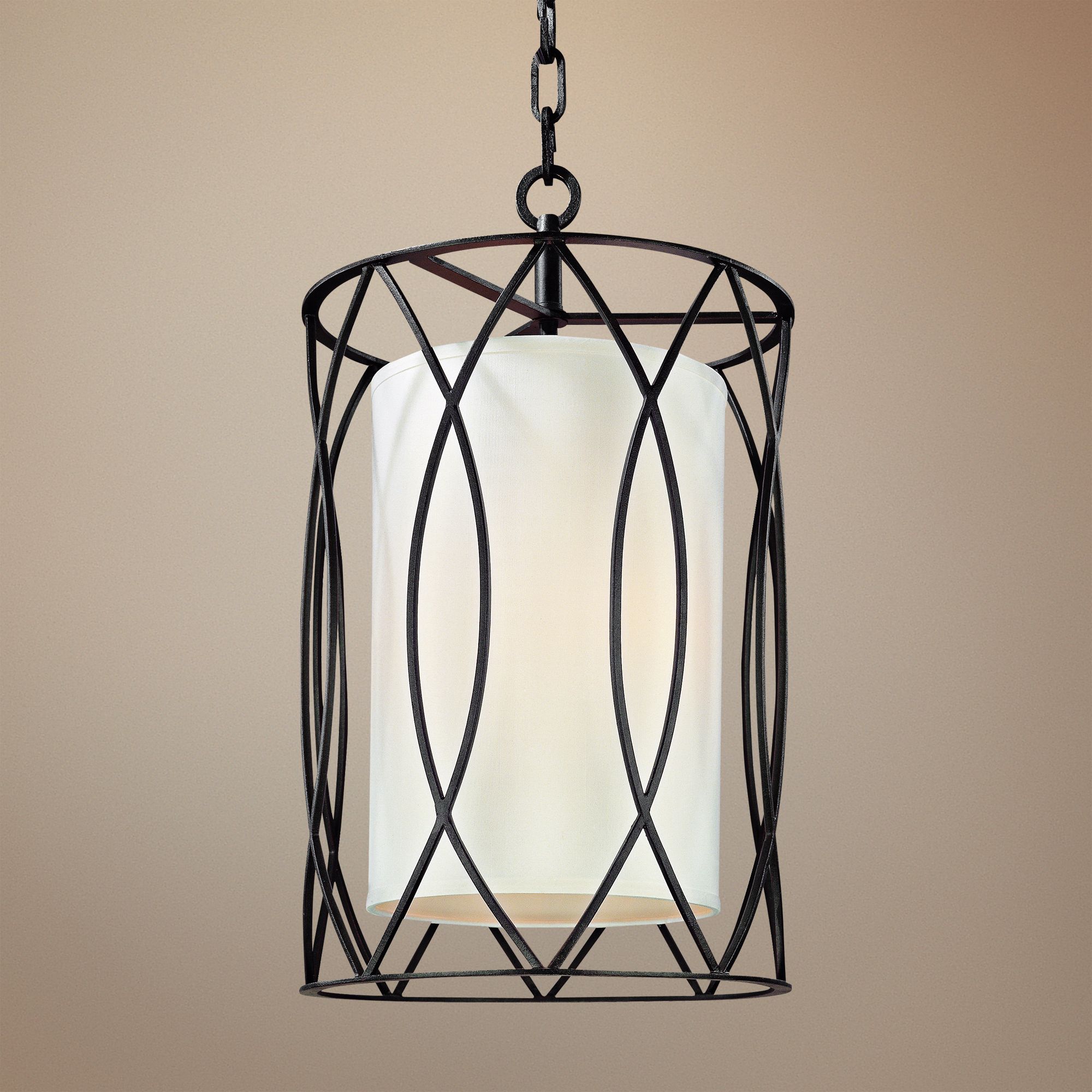 Sausalito 22" High 3-Light Deep Bronze Pendant Light