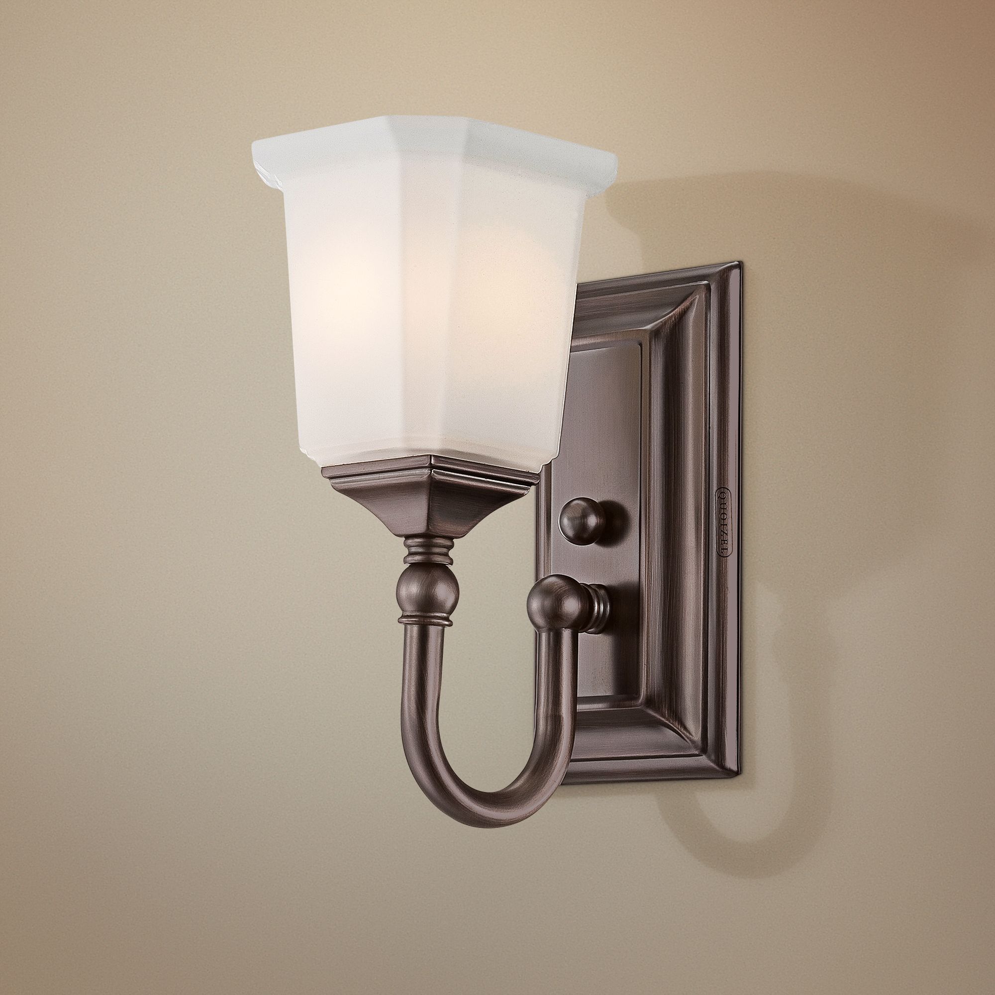 Quoizel Nicholas 10" High Harbor Bronze Wall Sconce