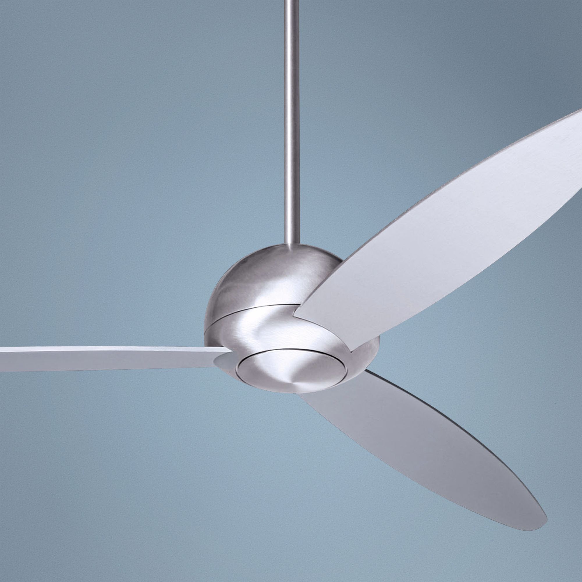 52" Modern Fan Company Plum Aluminum Finish Ceiling