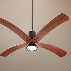 Bronze, 60 In. Span Or Larger, Ceiling Fan With Light Kit Ceiling Fans ...