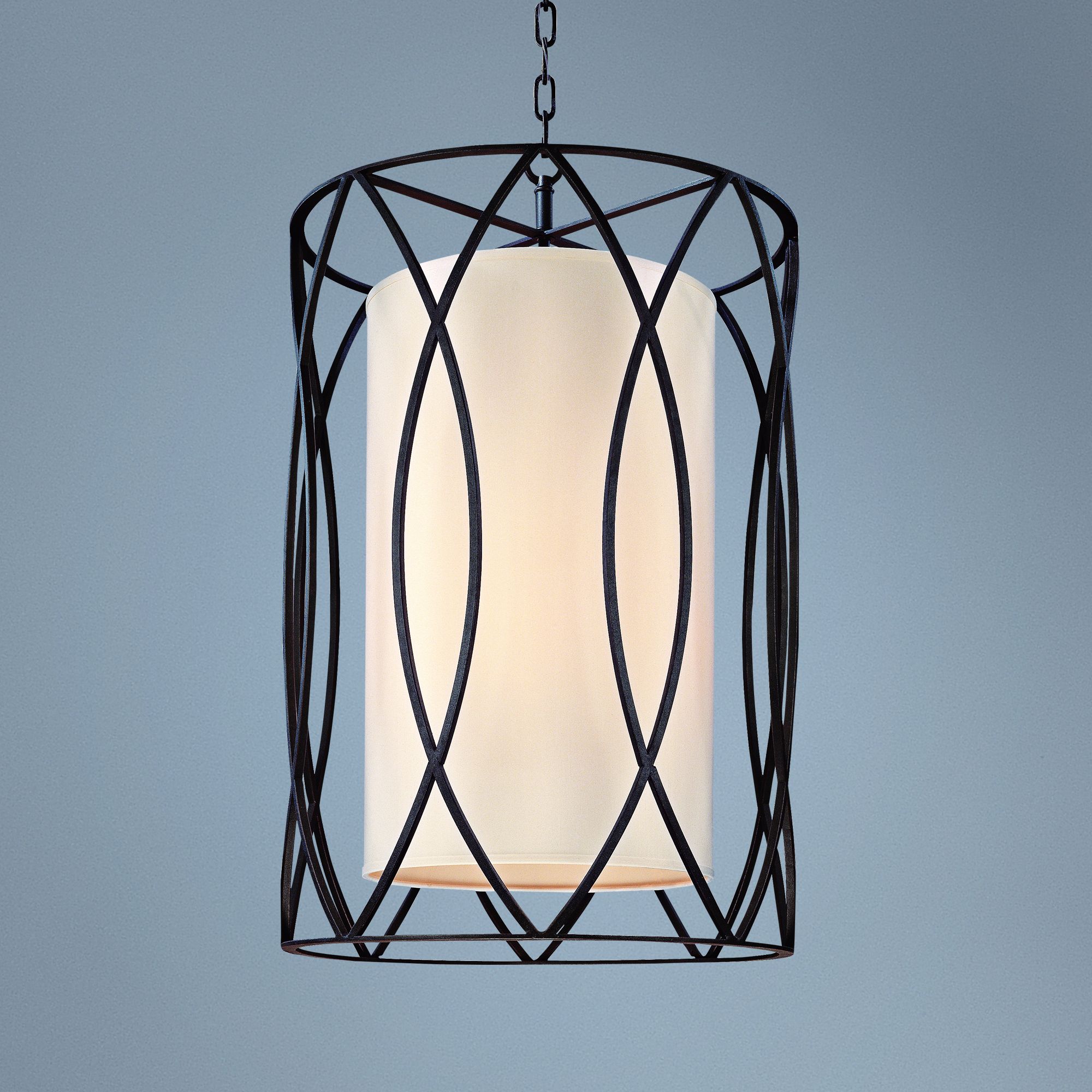 Sausalito 34 3/4" High Deep Bronze Pendant Light