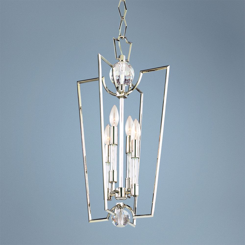 Hudson Valley Waterloo 25 3/4" High Polished Nickel Pendant