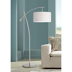 Brushed Nickel Floor Lamps Lamps Plus Open Box Outlet Site