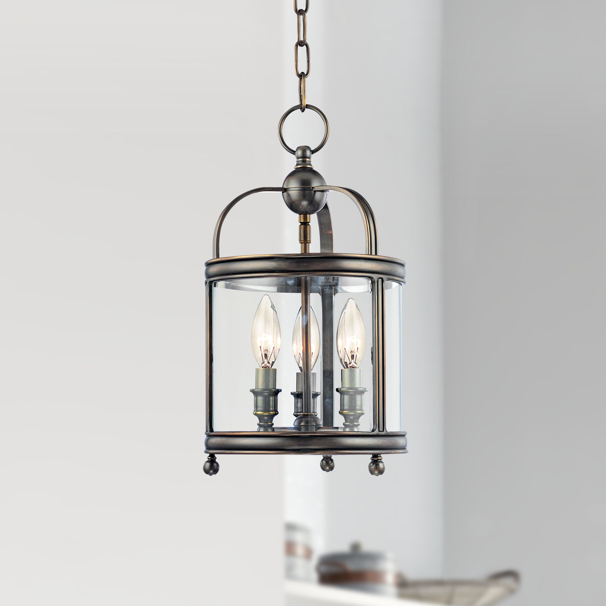 Hudson Valley Larchmont 8 1/2" Wide Bronze Pendant Light