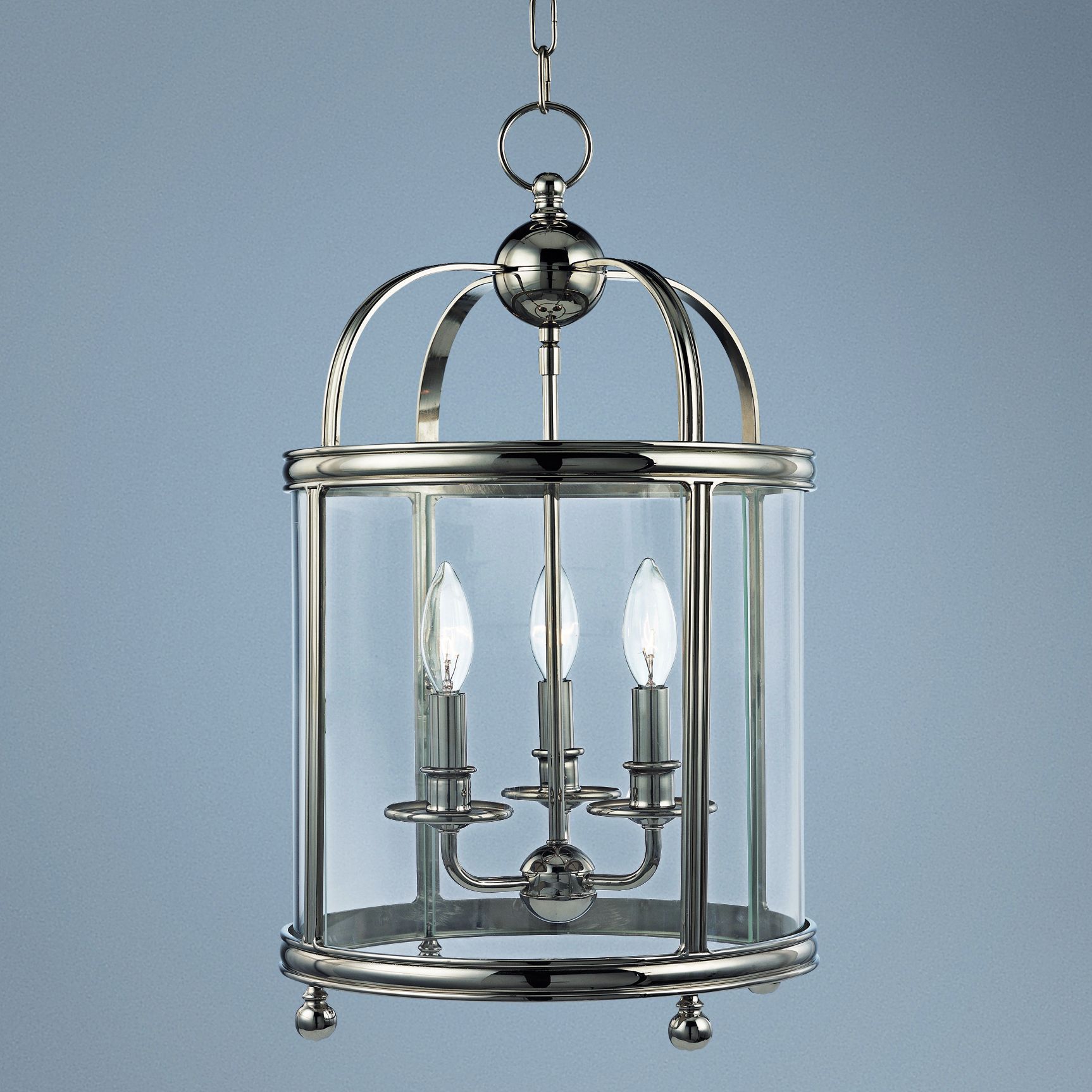 Hudson Valley Larchmont 12 1/2" Wide Nickel Pendant Light