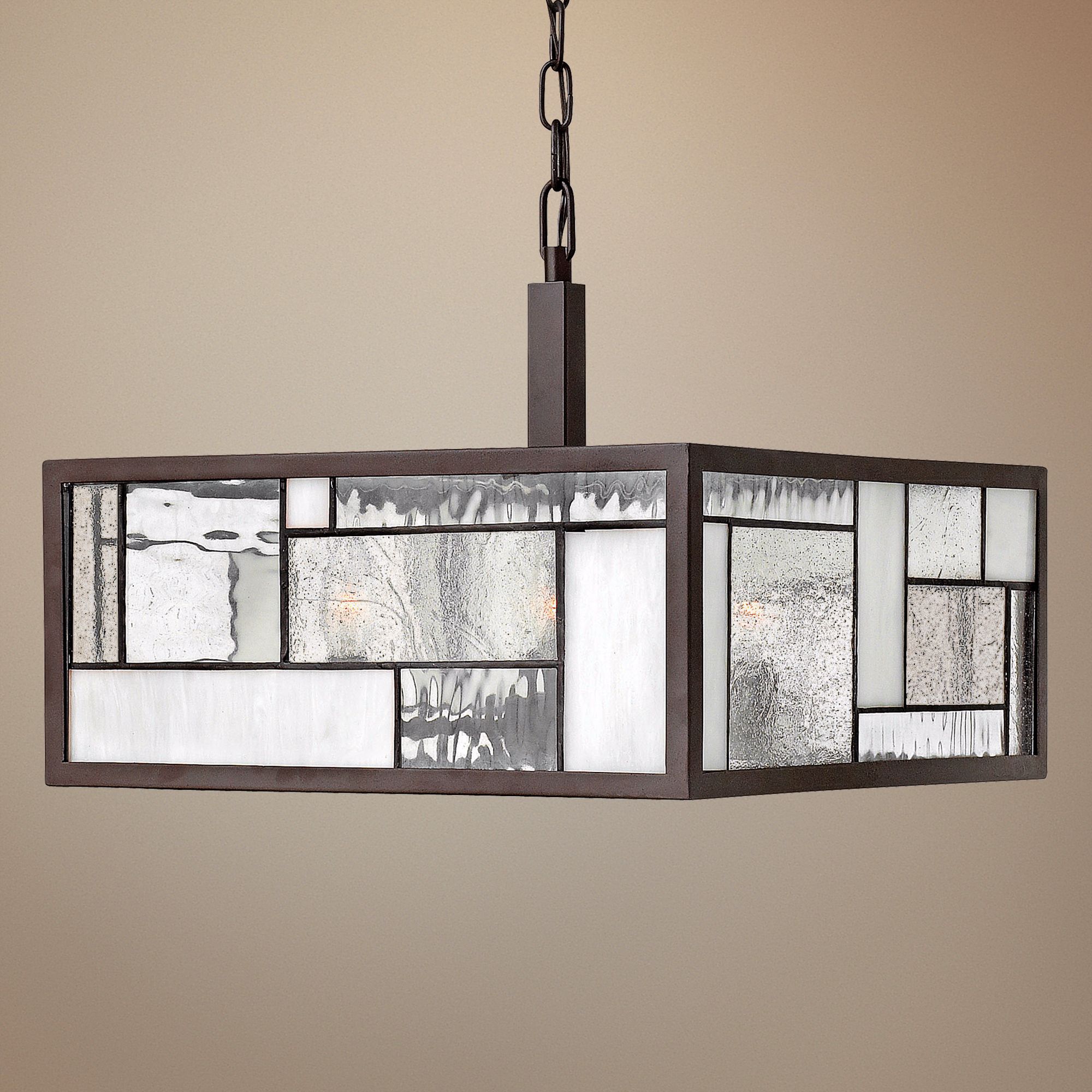 Hinkley Mondrian 16" Wide Buckeye Bronze Pendant Light