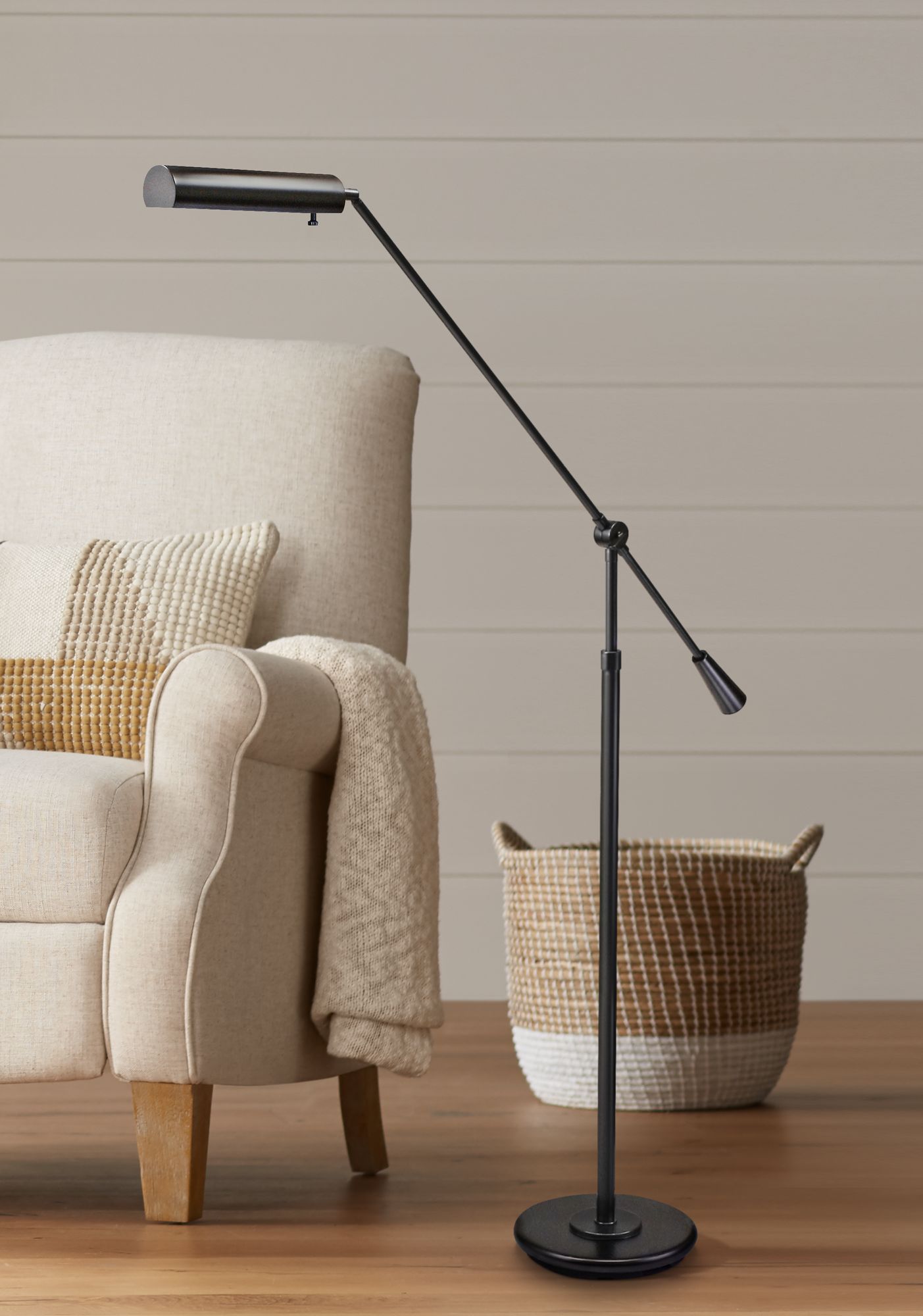 House of Troy Grand Piano Bronze Floor Lamp V4312 Lamps Plus