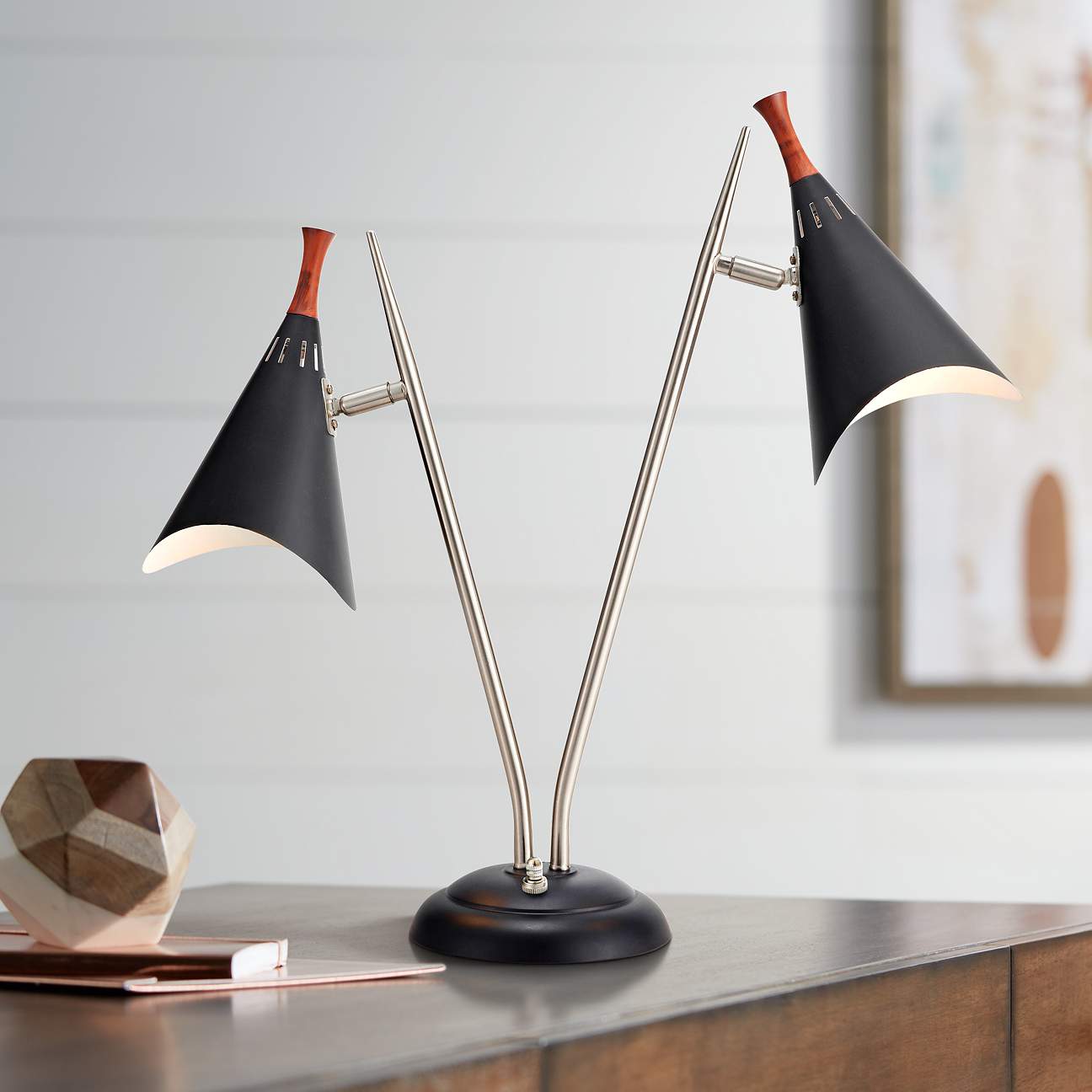 Draper Mid-Century Modern Desk Lamp - #W4850 | Lamps Plus