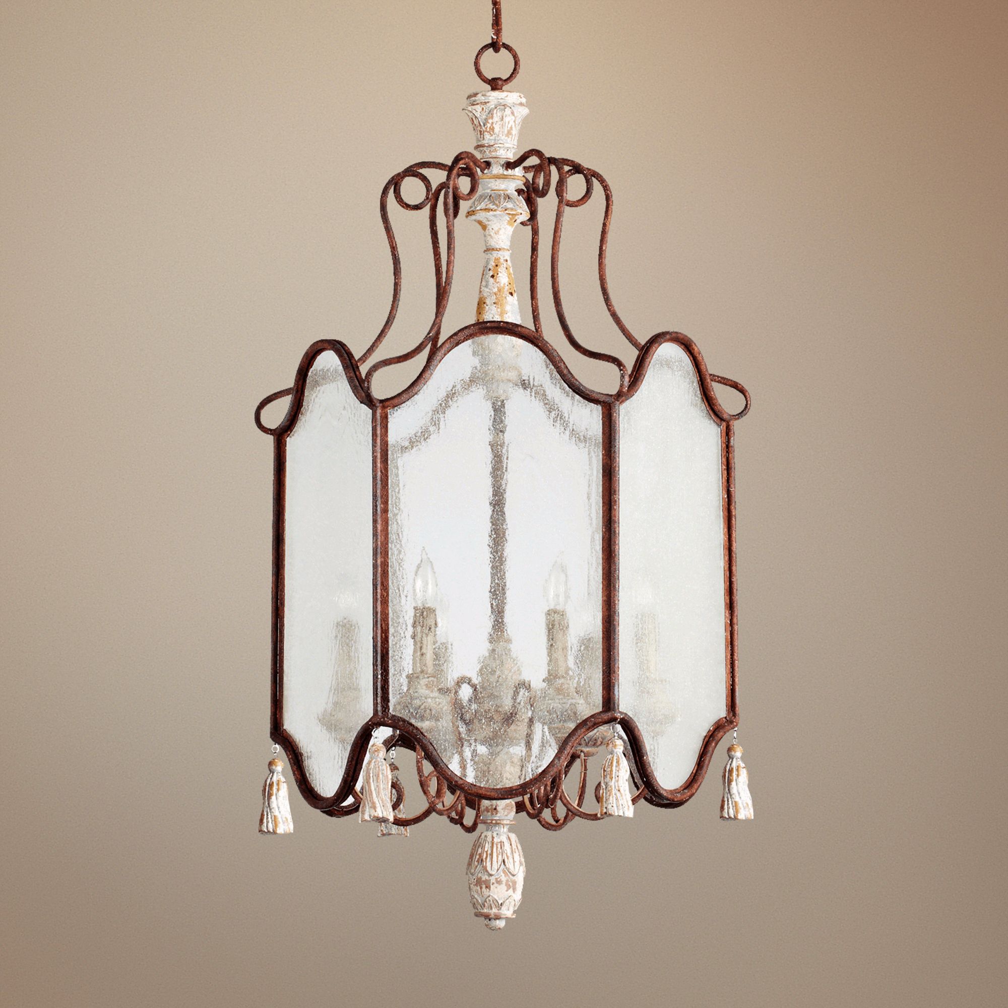 Quorum La Maison 21" Wide Manchester Grey Entry Chandelier