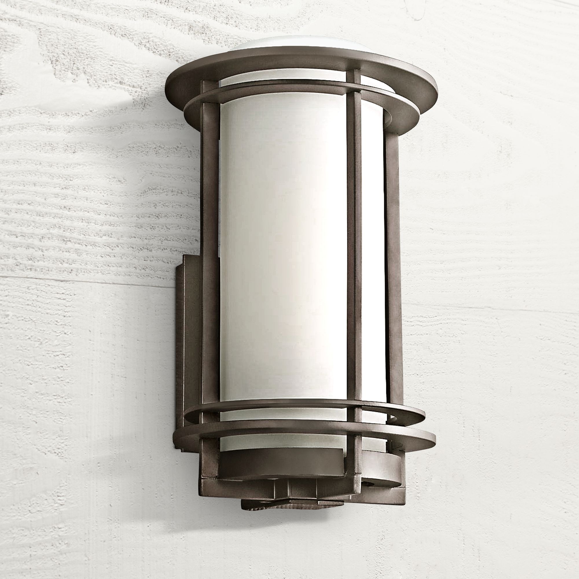 Kichler Pacific Edge 13" High Bronze Outdoor Wall Sconce