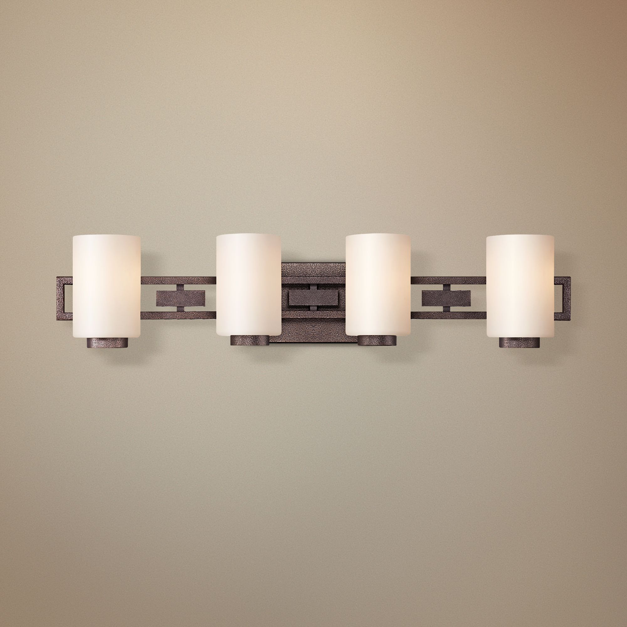 Del Ray 4-Light 31 1/2" Wide Flemish Bronze Bath Light