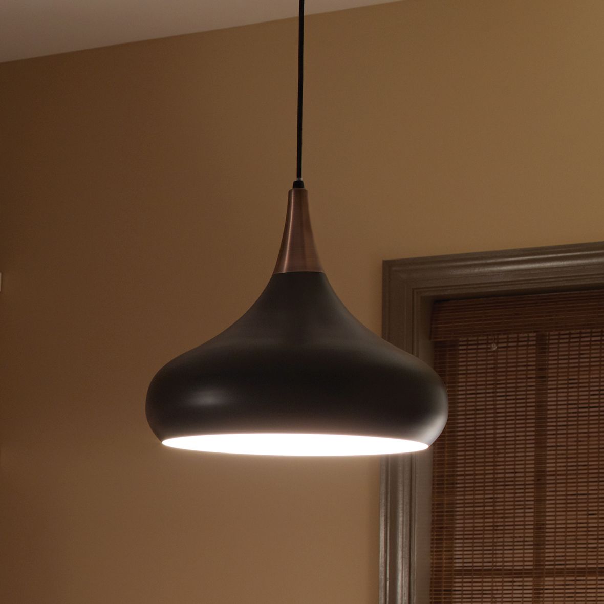 Feiss Beso 10" Wide Dark Bronze Mini Pendant