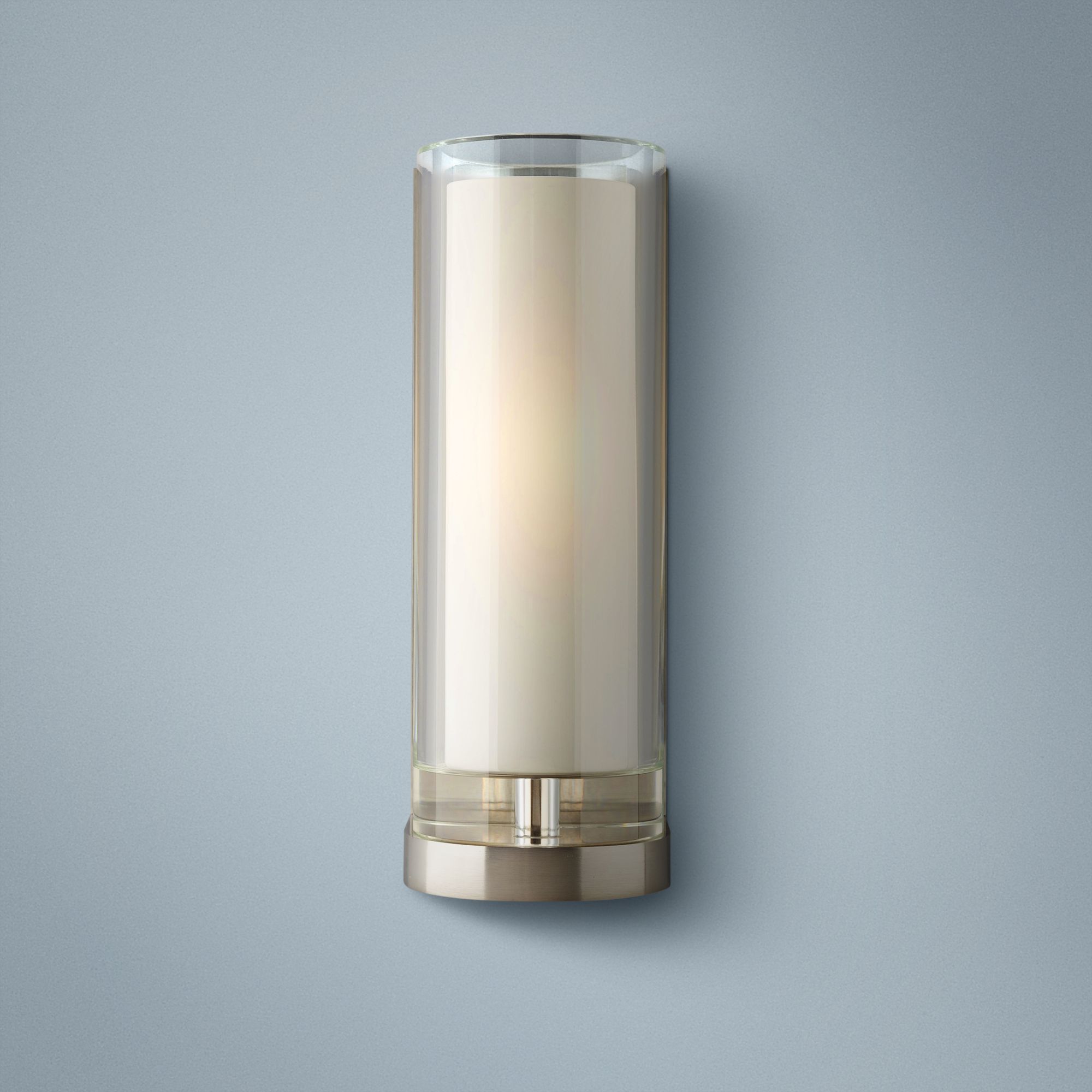 Tech Lighting Sara 10 3/4" High Nickel Wall Light