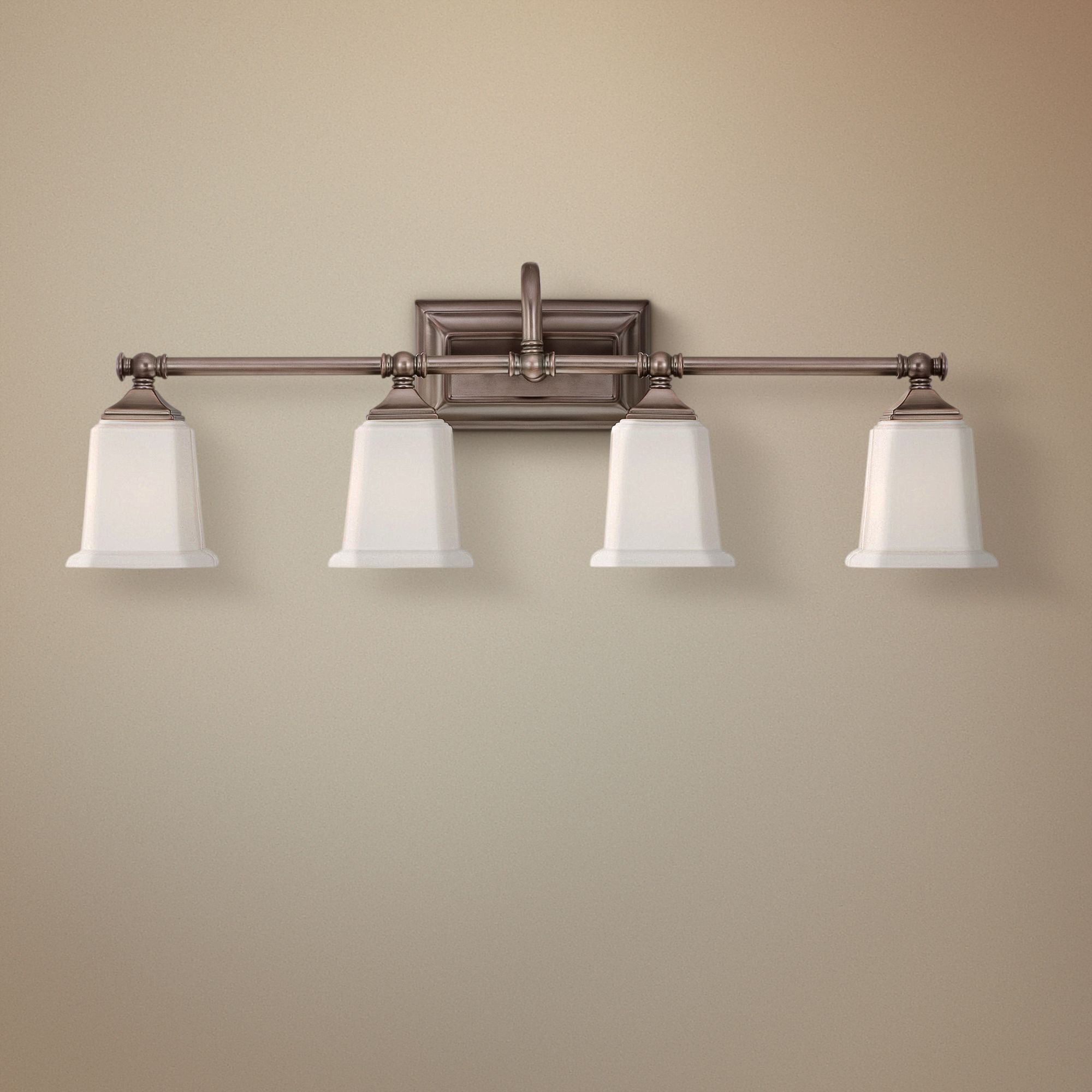 Quoizel Nicholas 30 1/2" Wide Harbor Bronze Bath Light