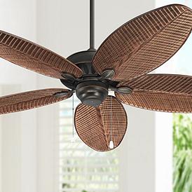 Brown Monte Carlo Ceiling Fan Without Light Kit Ceiling Fans