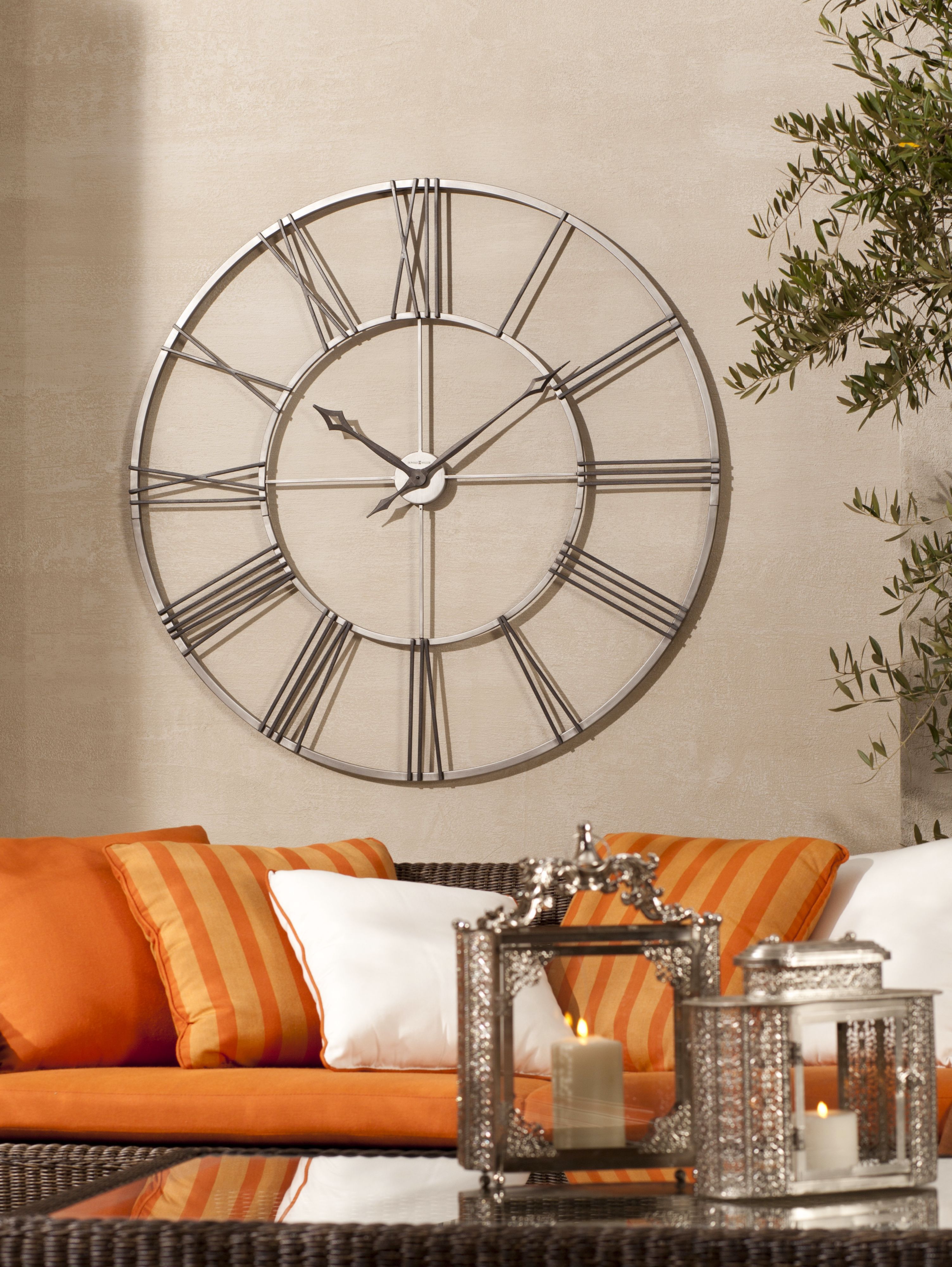 Howard Miller Stockton 49" Wide Wall Clock M9059 Lamps Plus