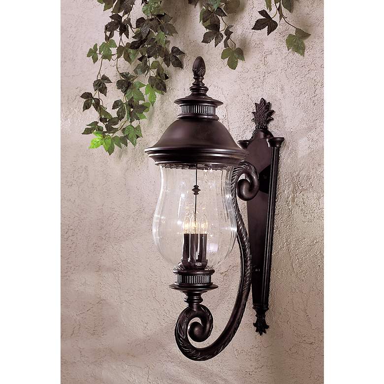 Newport Collection 27 3/4&quot; High Outdoor Lantern in scene