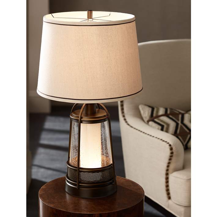 table lamp with table