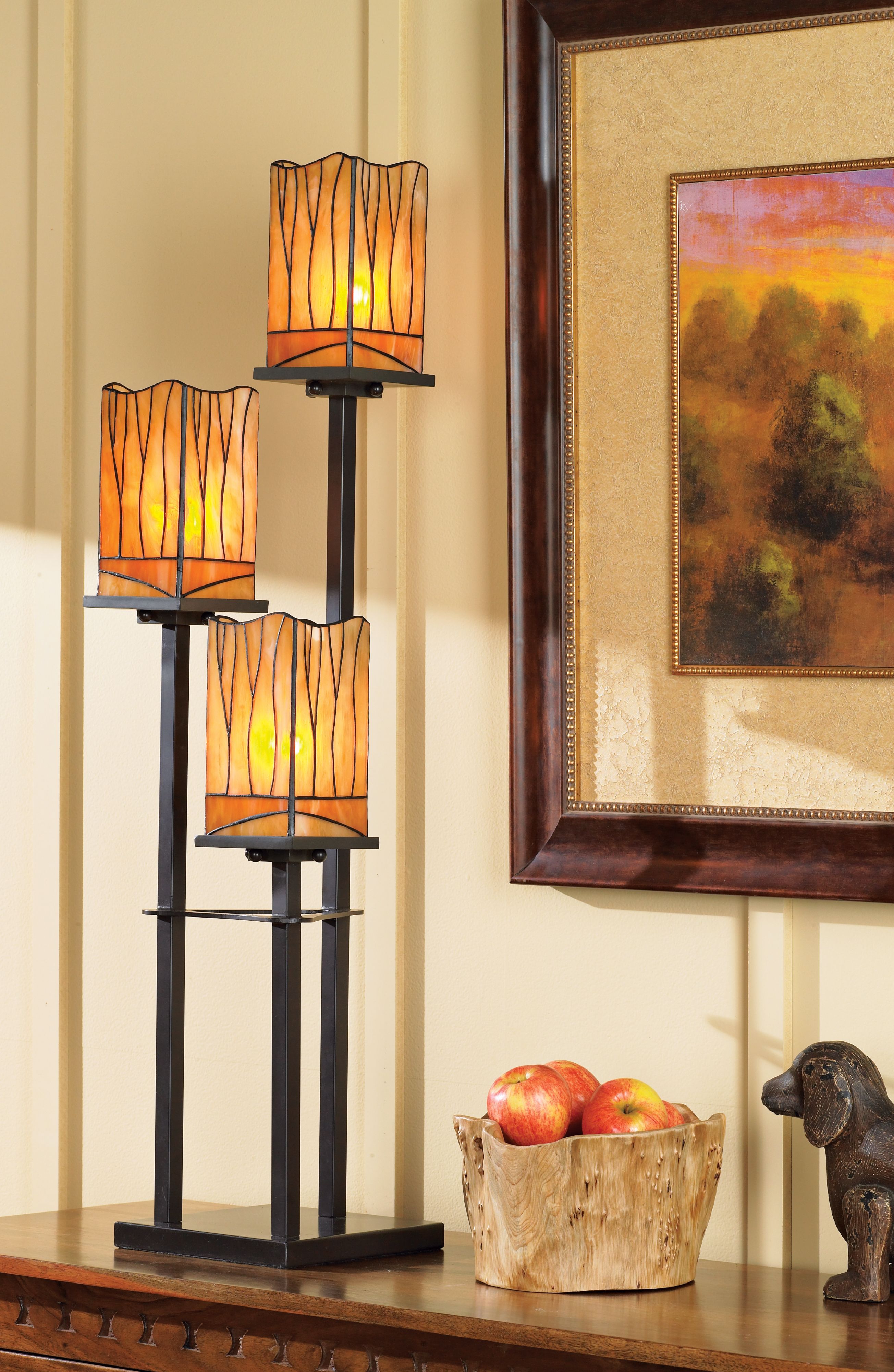 3 tier table lamp