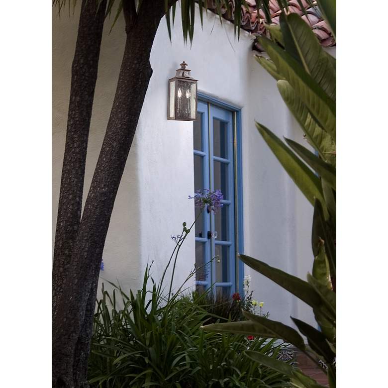 Newton Collection 19 1/2&quot; High Outdoor Wall Light in scene