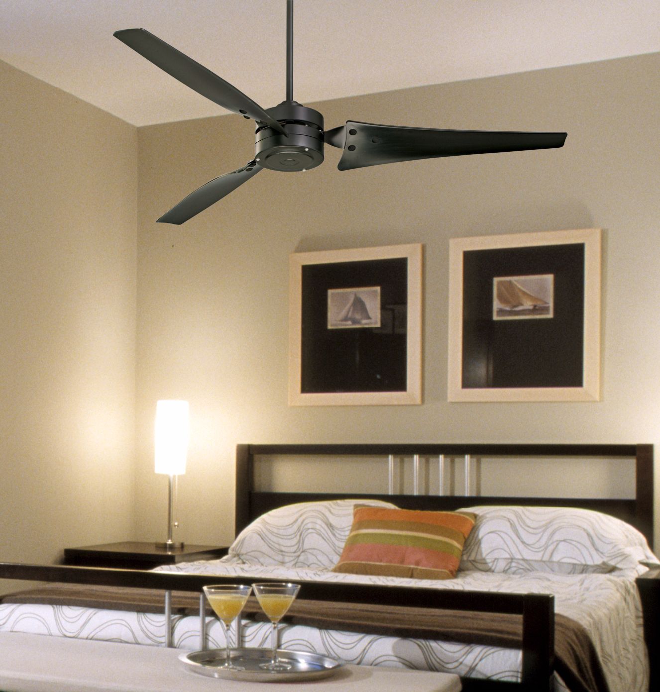 60 Emerson Loft Barbeque Black Ceiling Fan