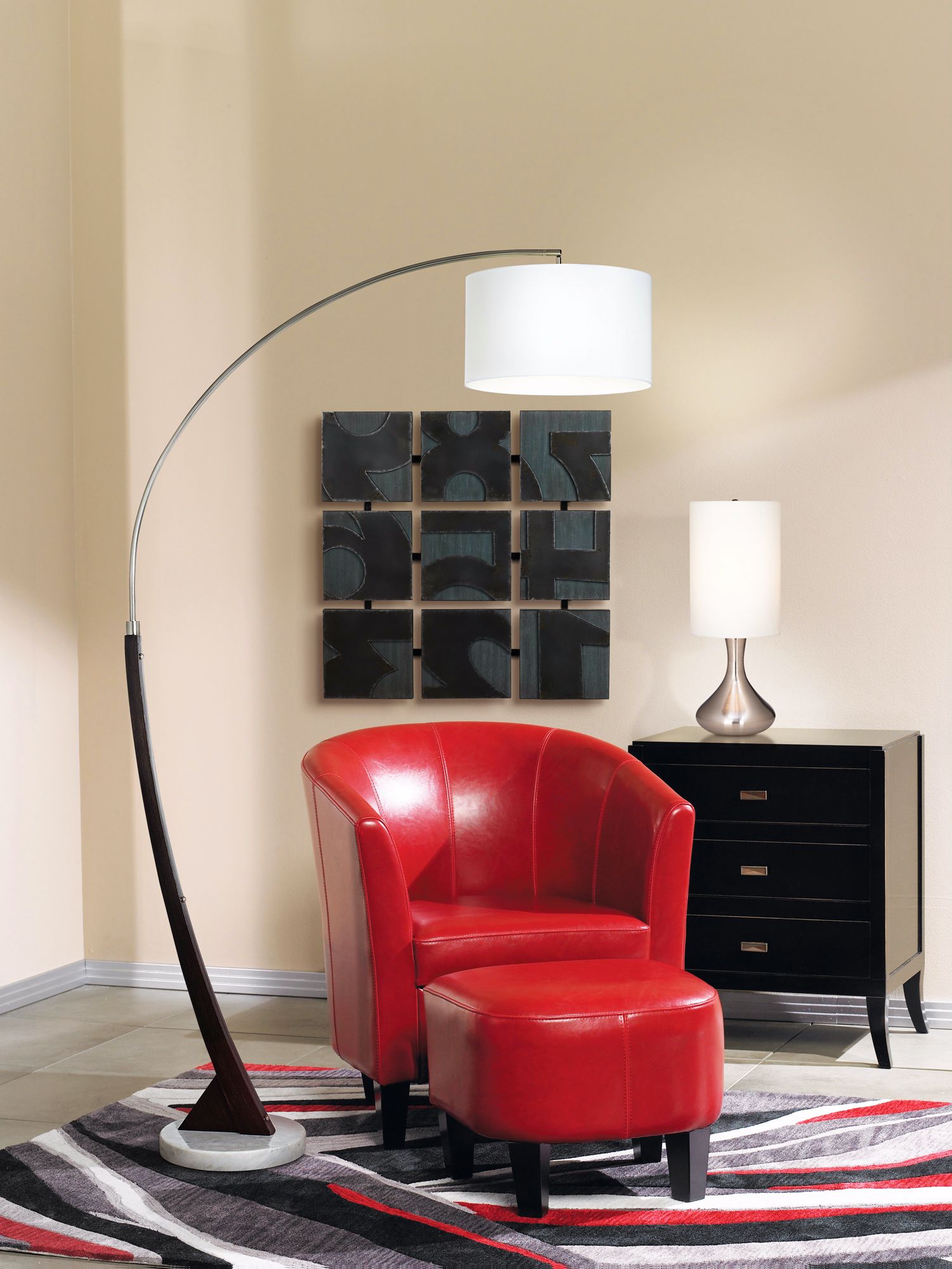 Metal Numbers 28 1 2 Square Wall Art