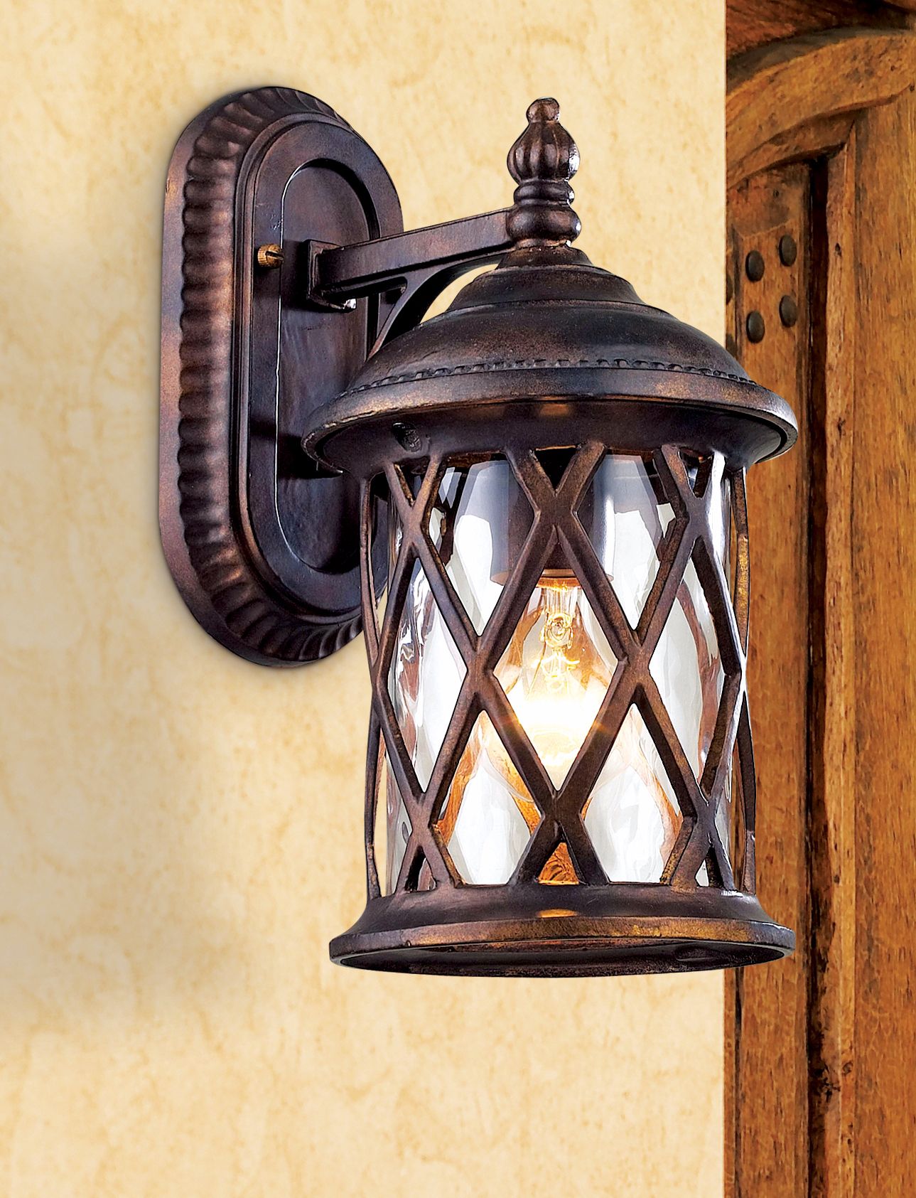 Barrington Gate 13" High Outdoor Wall Light - #20726 | Lamps Plus